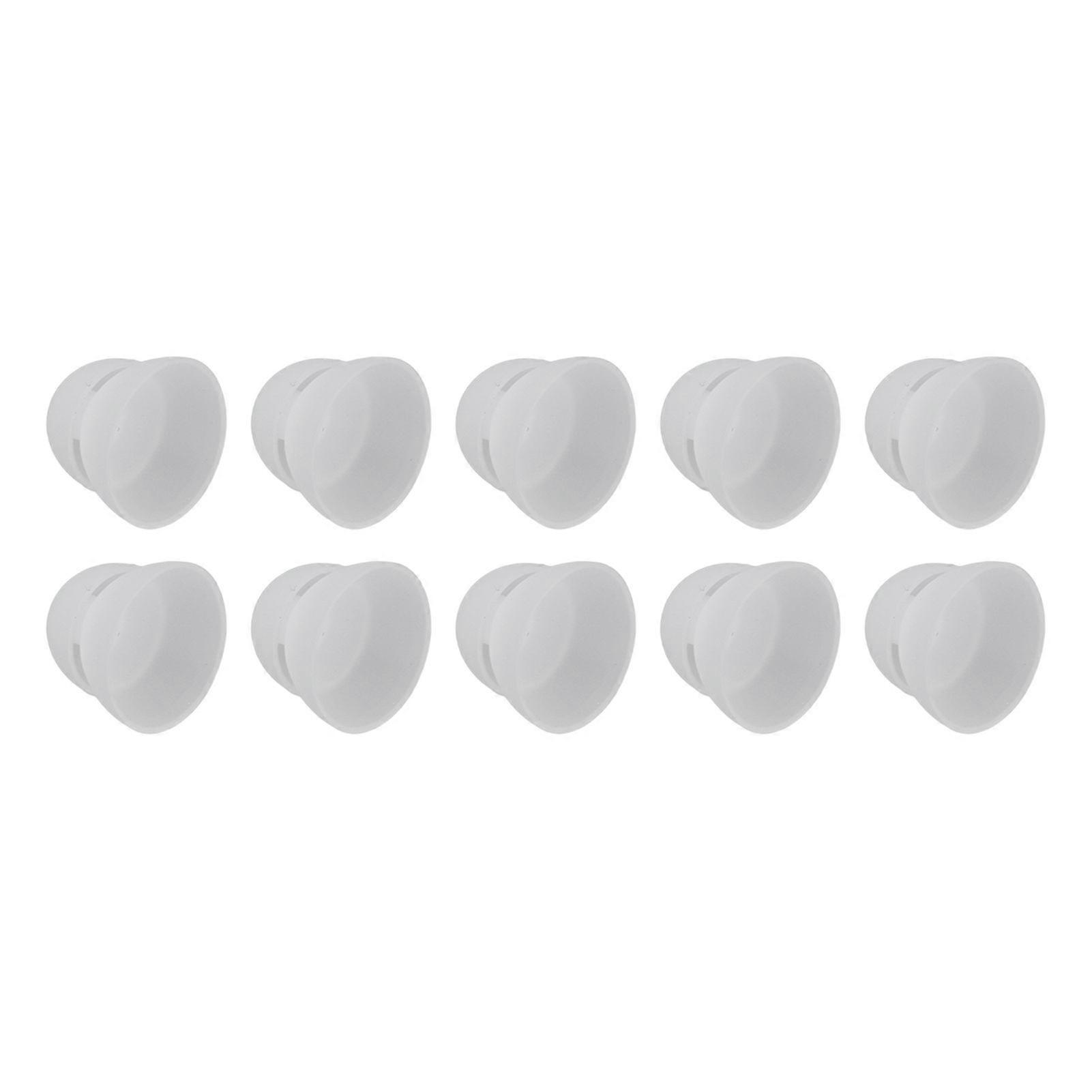 2025 Latest Model 10PCS Hearing Aid Domes 12mm/0.5in Double Layer Soft Silicon...