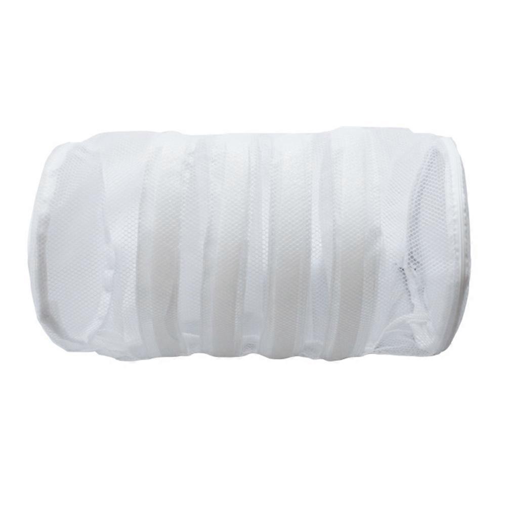 Mesh Shoes Washing Bag with Zipper and Lanyard – Protects Against Deformation During Machine Washing – Ideal for Travel and Home Use