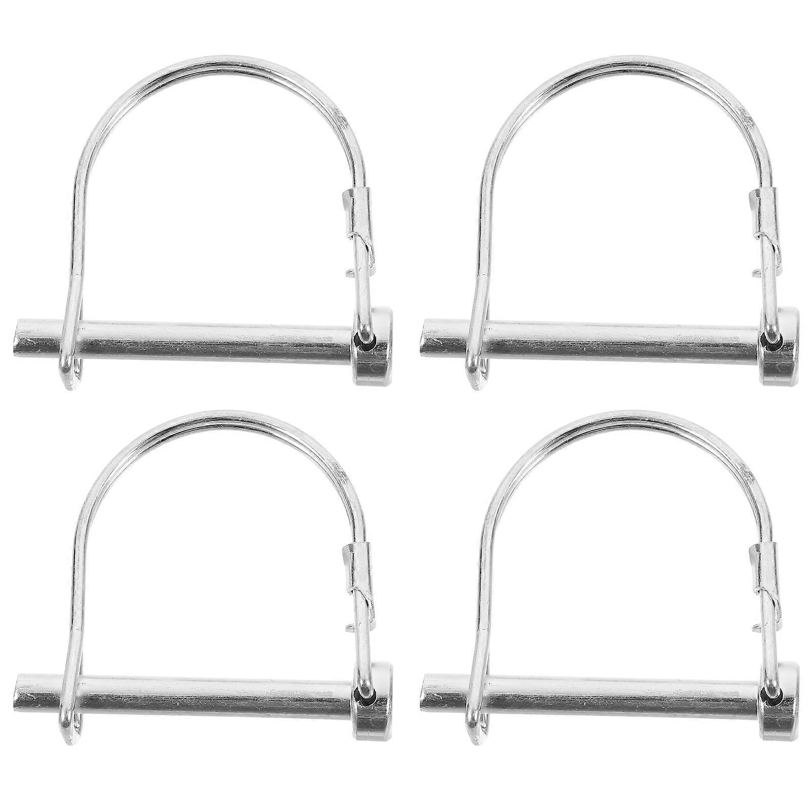 4pcs Heavy Duty Locking Hitch Pin for Trailers, Lawn & Garden – Secure Coupler, Portable & User Friendly Design