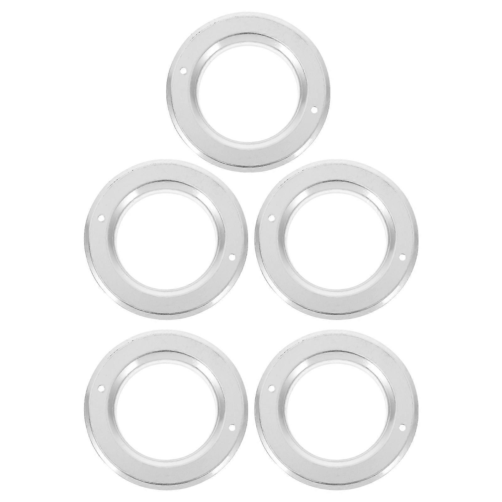 Circular Anti-Biting Ring Stainless Steel for Bird Breeding Box Parrot Nesting House Extend Lifespan 5Pcs