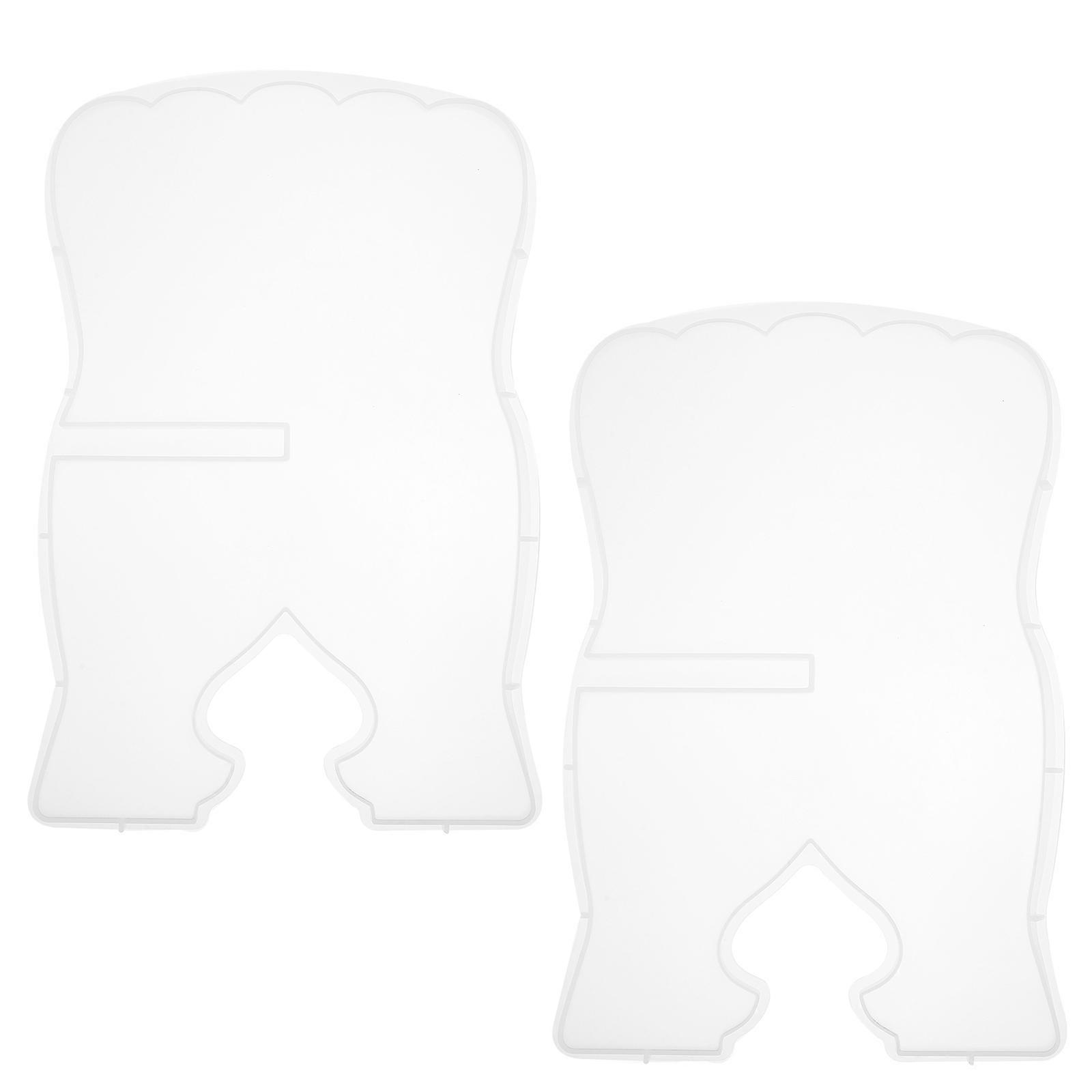 Book Stand Molds Music Stand Silicone Mould For Epoxy Resin Casting Displaying Books And Reading 2Pcs