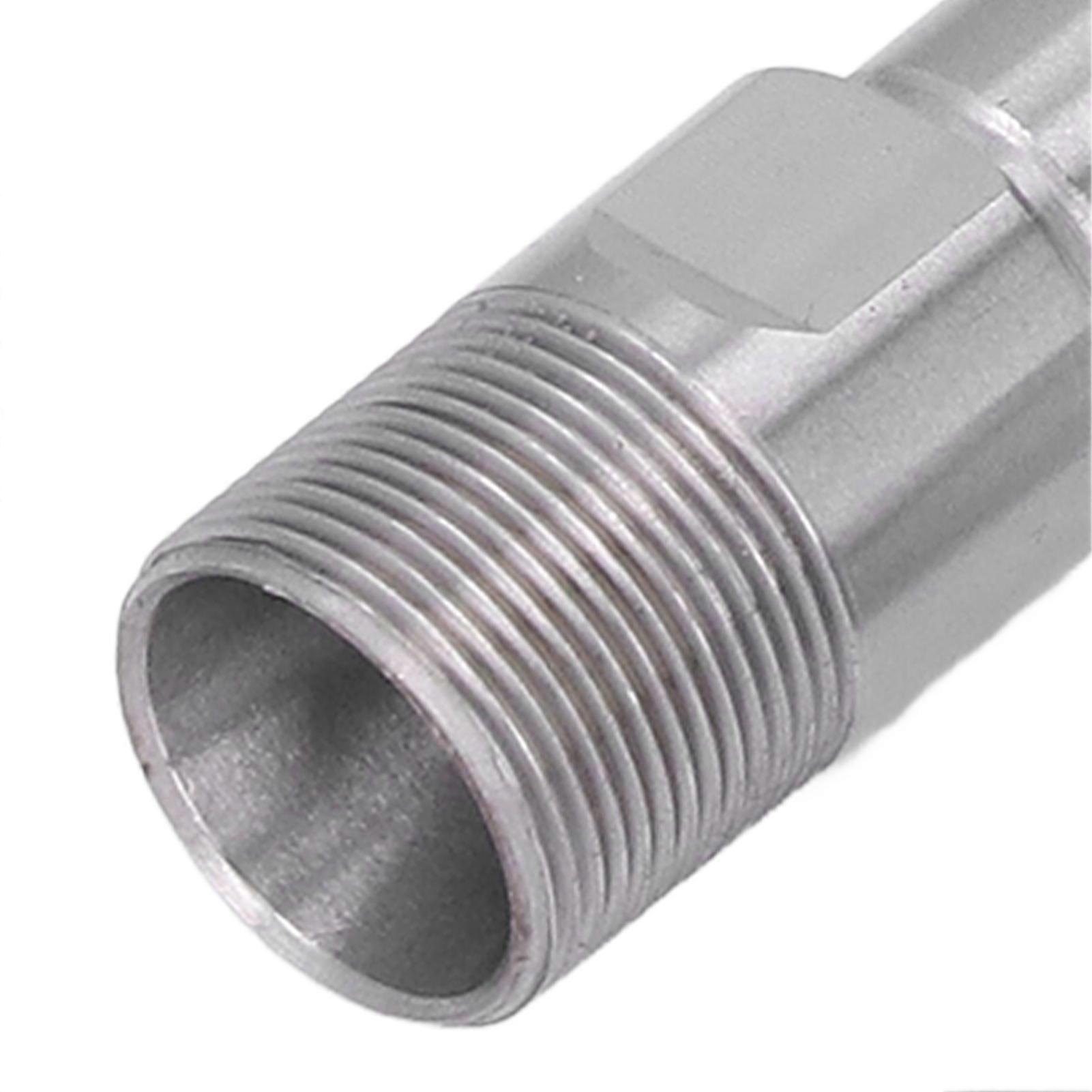 Collet Chuck Holder, Straight Long Extension Rod for CNC Milling, 17mm Clamping Range, Wrench (C10ER11M100L 100mm)