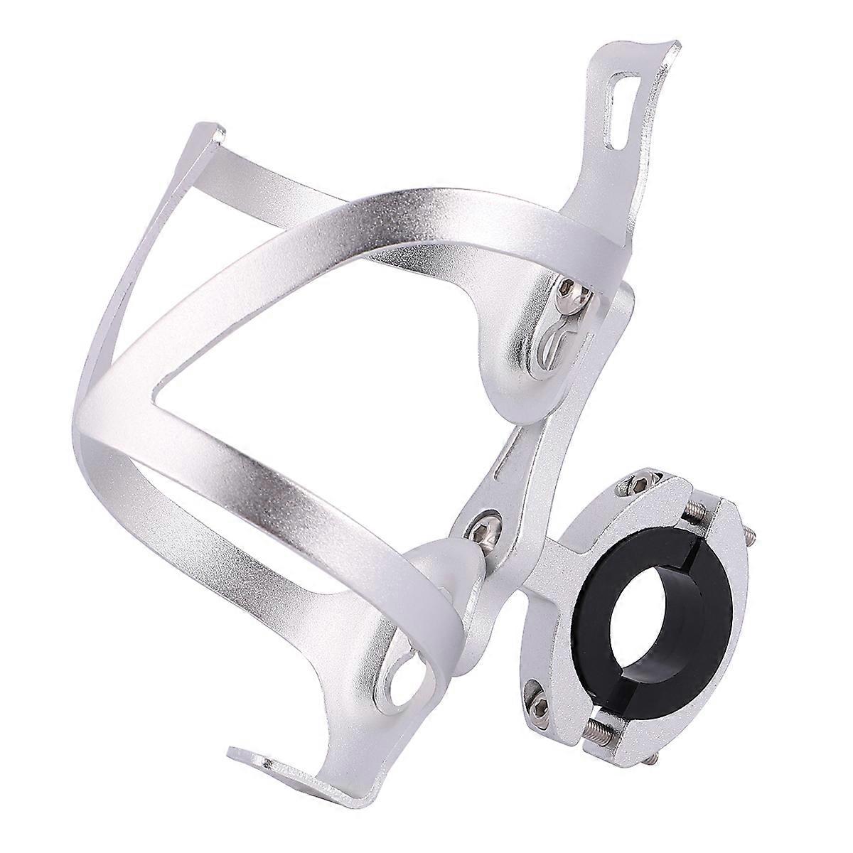 Aluminum Alloy Bike Bottle Cage Holder for Mountain Bikes, Lightweight Water Bottle Rack with Transition Socket, Sturdy Cup Mount for Cycling
