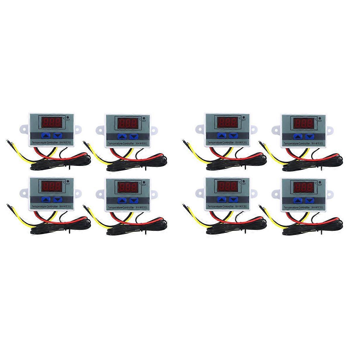 4Pcs 220V Ac Digital Led Temperature Controller Xh-W3001