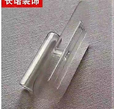Clear Flat Finishing Trowel Scraper With Handle Transparent Polygon Spatula Drywall Smoothing Tool Concrete Cement Drywall Plastering Tile Masonry Han
