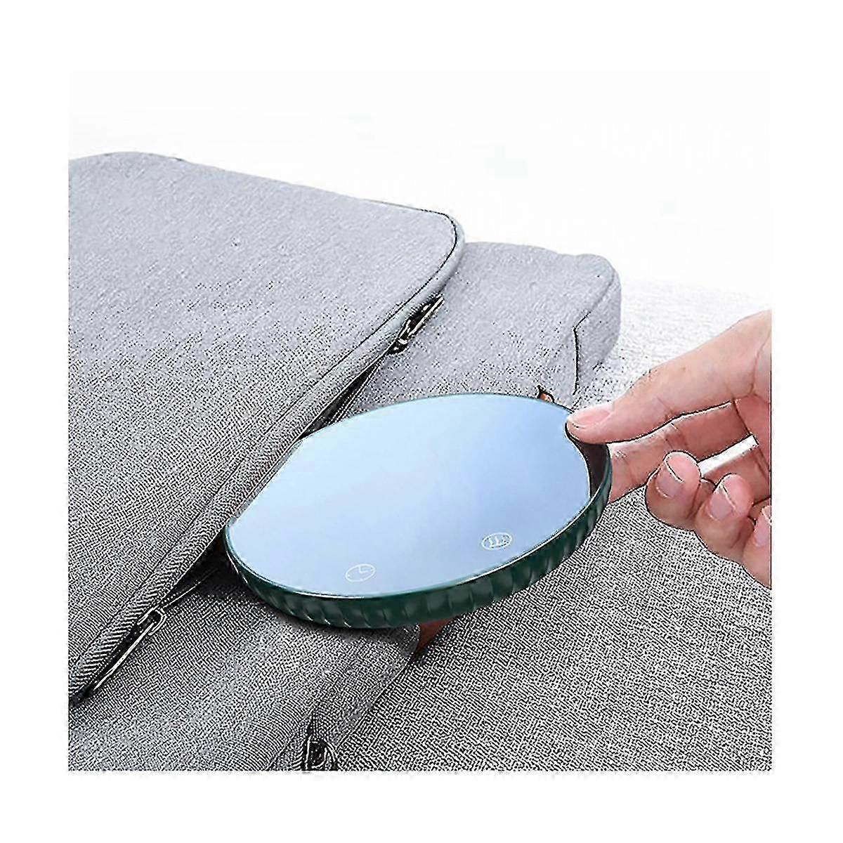 Thermostat Cup Digital Display Heating Insulation Coffee Coaster Ceramic Heating Pad Heating Cup Base(EU Plug)