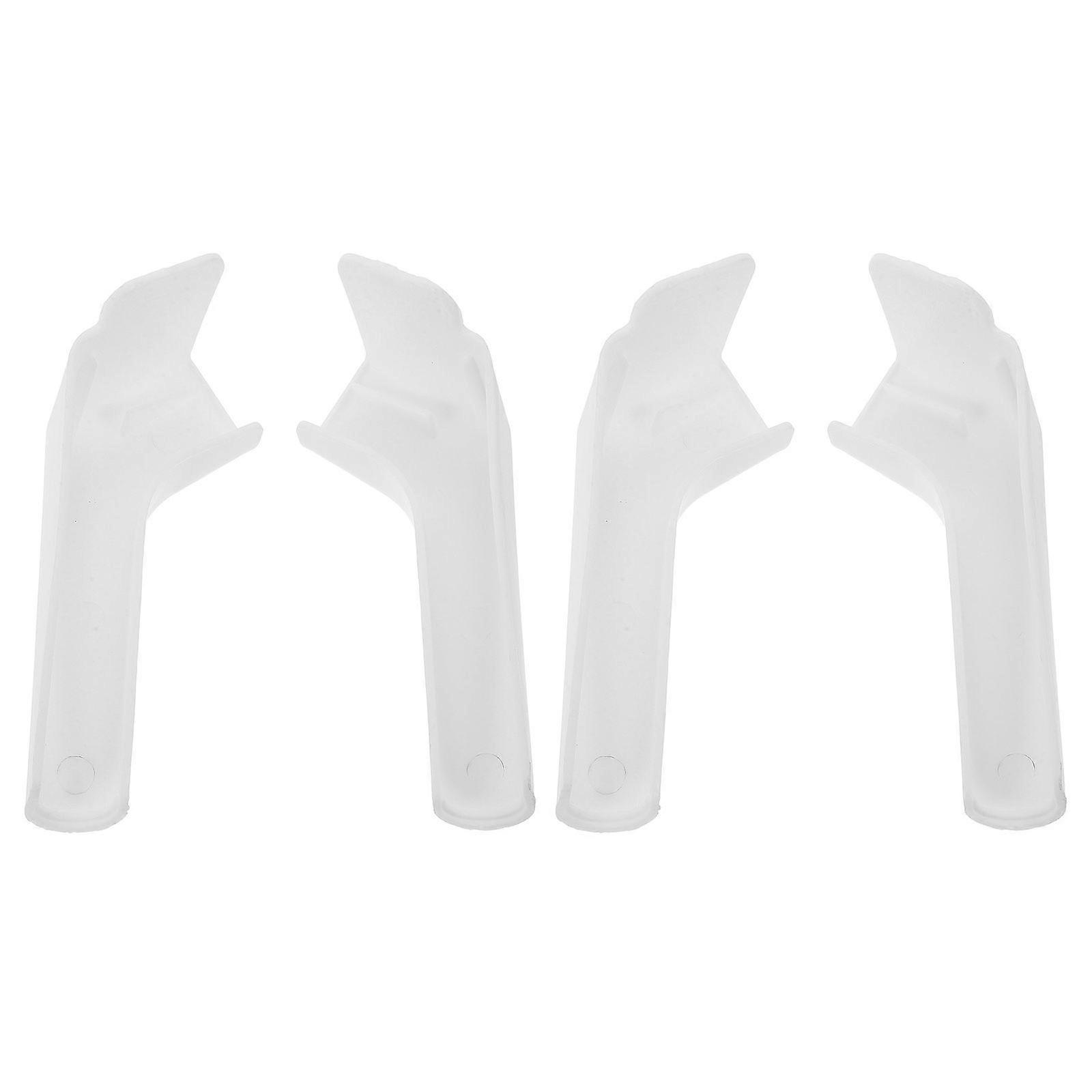 4pcs Rv Rain Gutter Spouts Rv Gutter Rv Roof Rain Gutter Rainwater Gutter (gauche, droite)