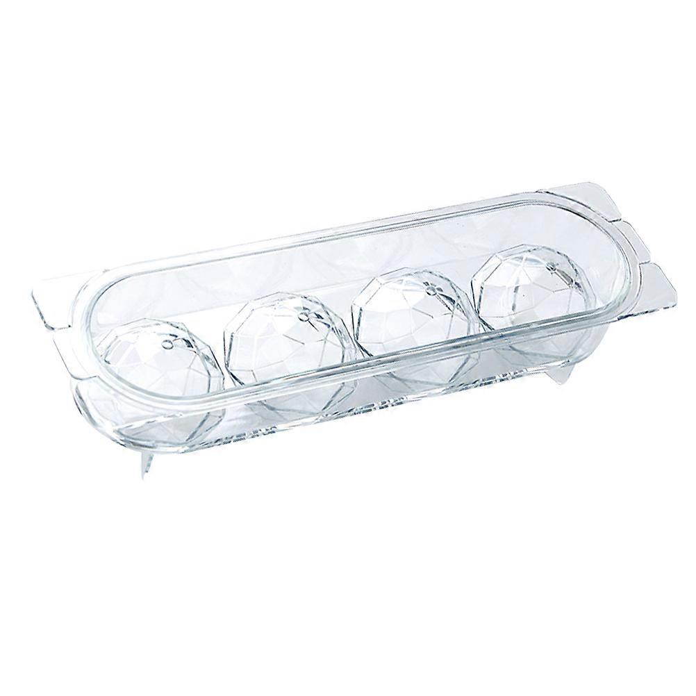 Reusable Ice Trays Spherical Ice Maker For Whiskey Restaurants 18.5X5.5X3.6CM 1Set