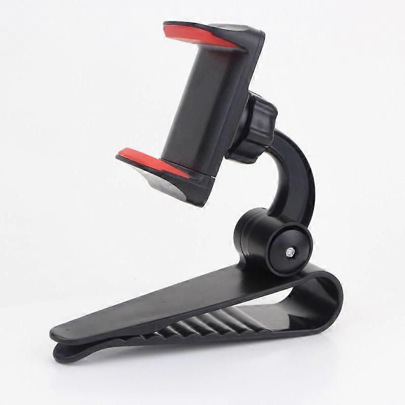 Sun Visor Phone Holder: Car 360 Rotating Multi-Function Mobile Phone Mount Universal Car Phone Holder for Navigation and Live Streaming