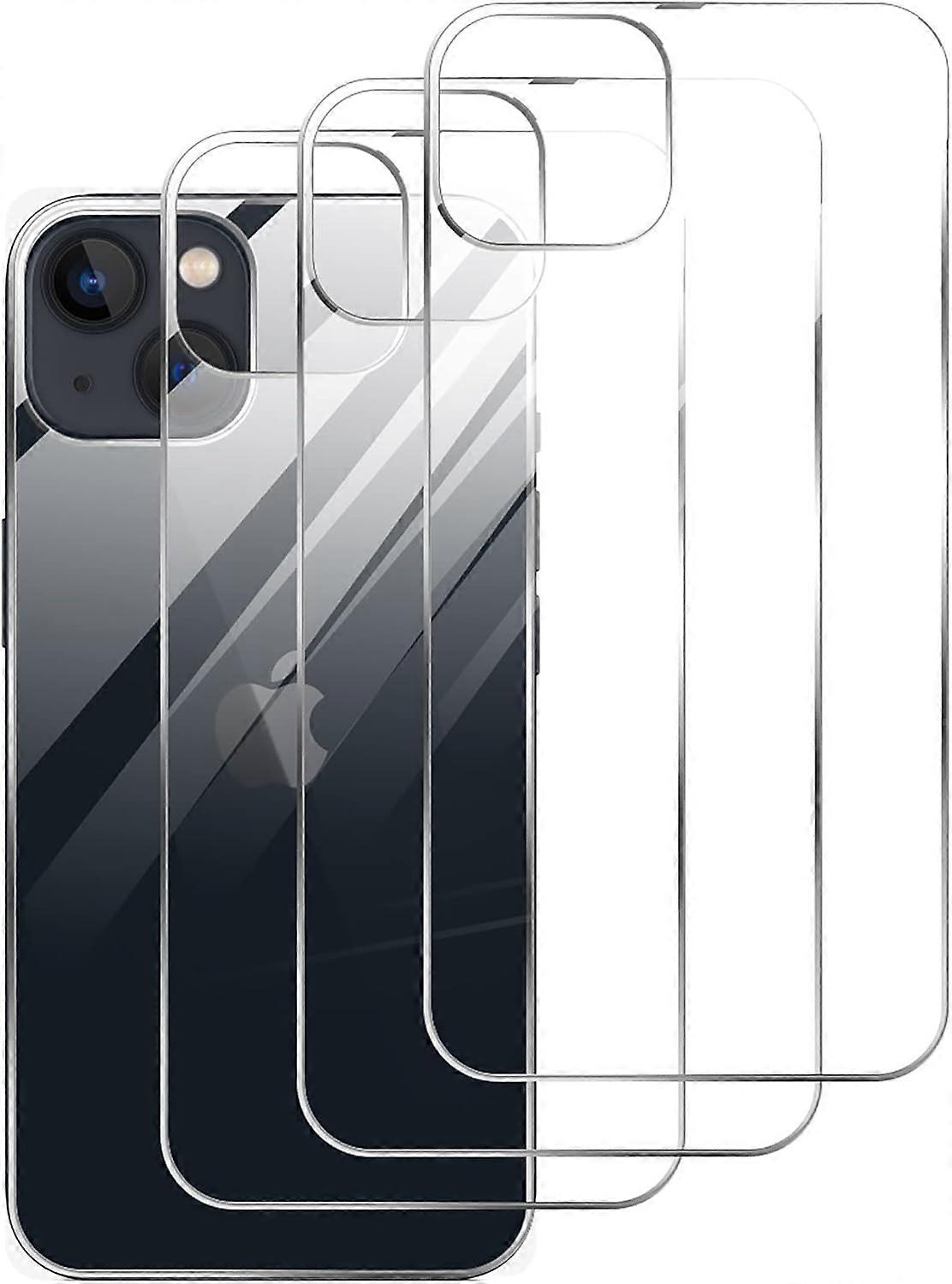 3-pack back protector, compatible with iPhone 14, tempered glass, high transparency
