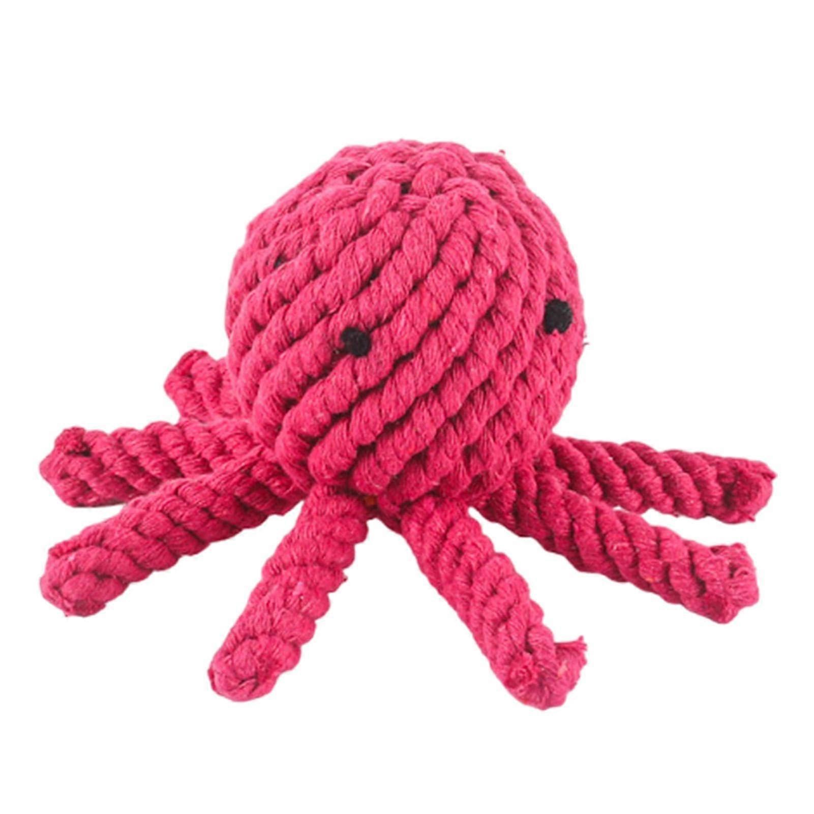 Octopus Chew Toy for Dogs, Pull Toy, Bite Toy, Chewable Cotton for Teeth Grinding