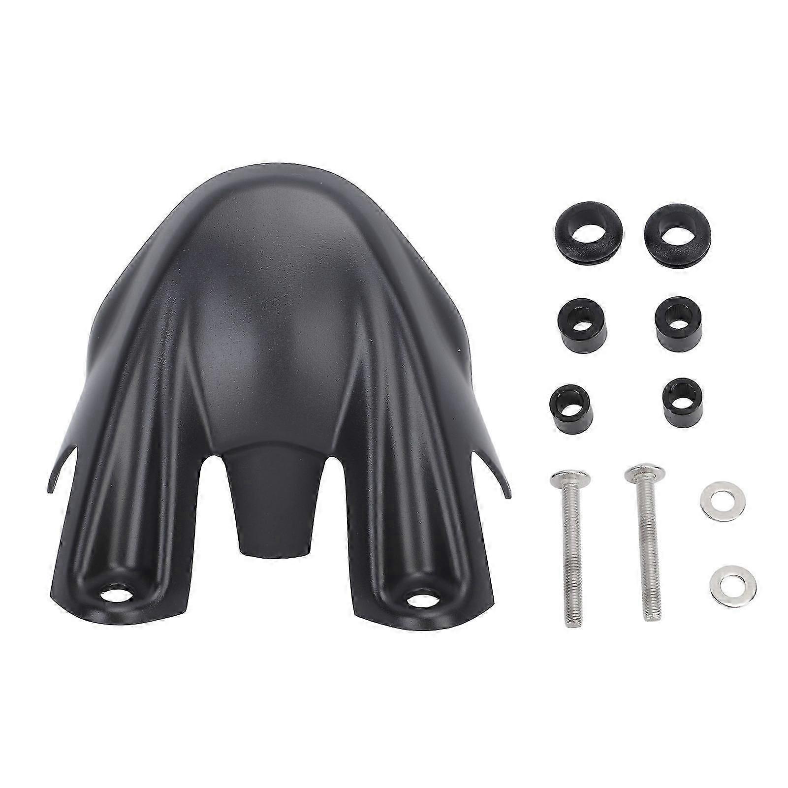 Motorcycle Front Spoiler Black Front Wheel Mudguard Beak Spoiler Cover for Tracer 9 GT 2021 to 2023