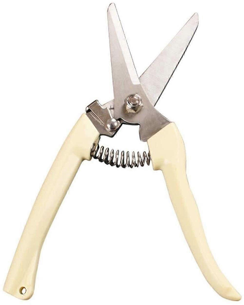 17 cm Pruner Tree Cutter Stainless Steel Gardening Scissors Ergonomic Non-Slip Handle Pruning Tools Set for Home Use