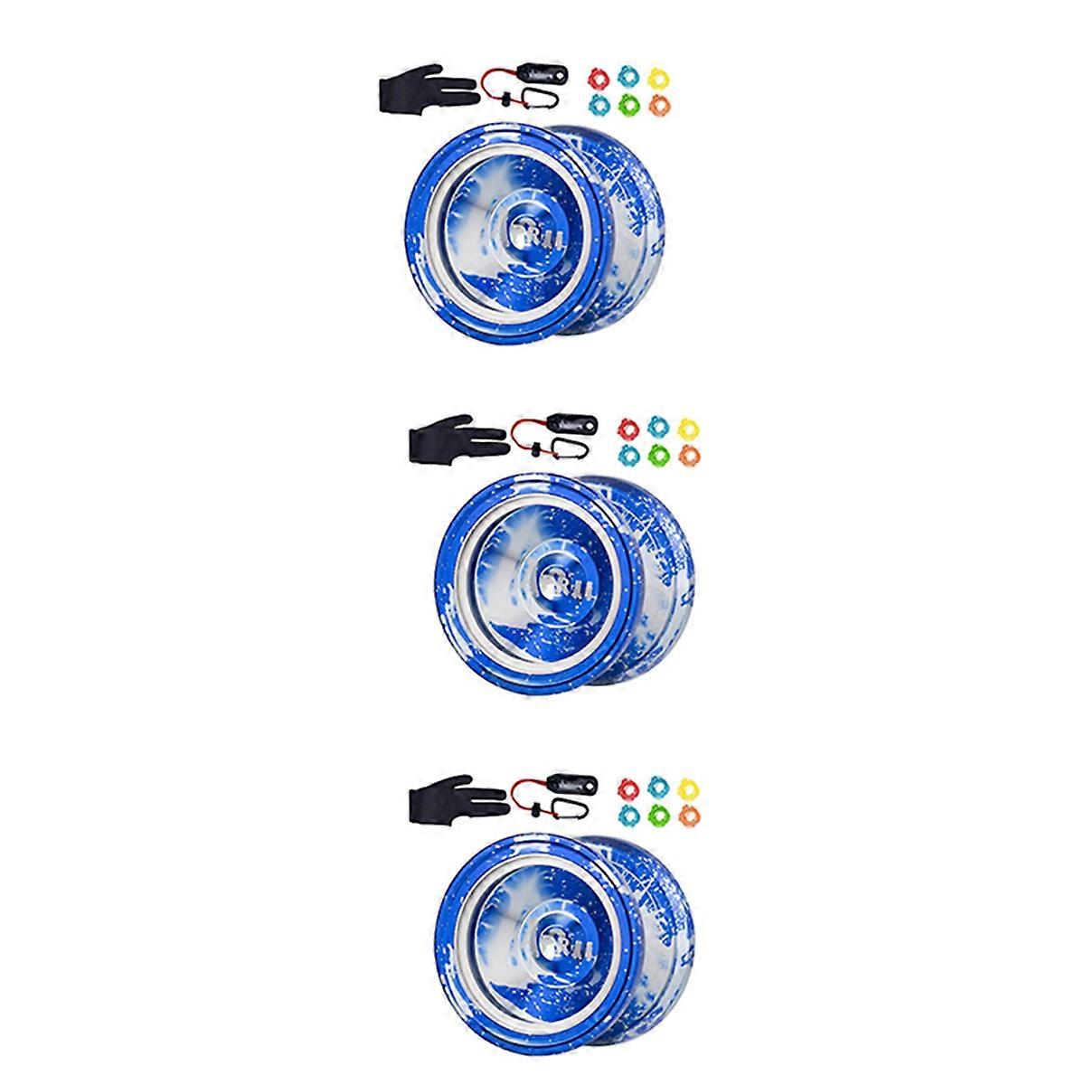 M002 Stainless Steel T-Shaped Bearing Metal Ring Yo-Yo