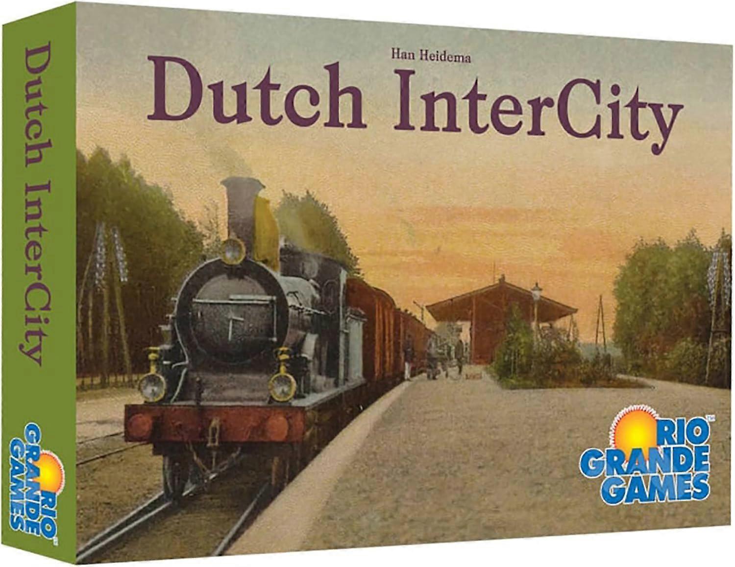 Dutch InterCity Stratgey Train Board Game