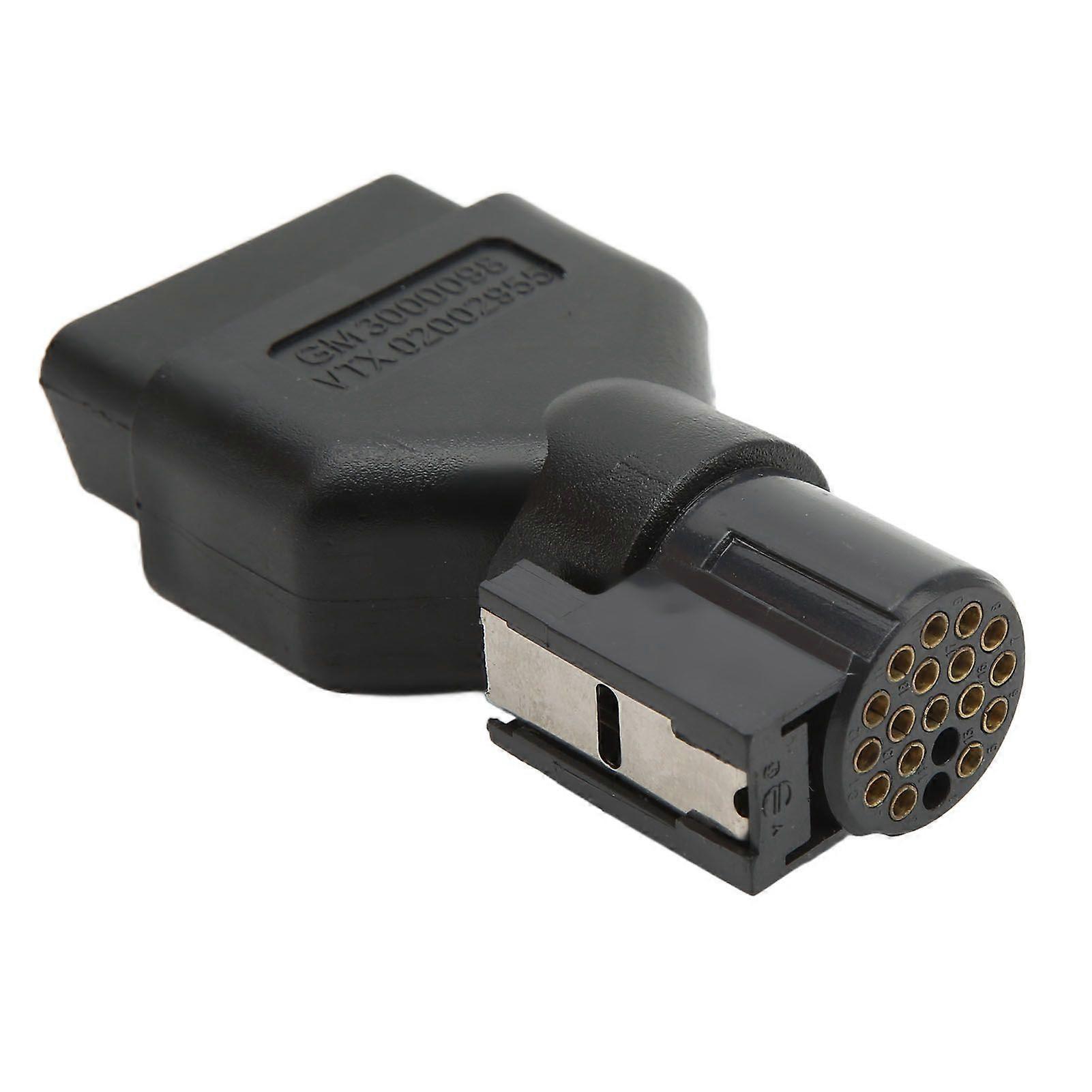 16pin OBD2 Connector Convert Adapter Diagnostic Tool Connect Accessory for Tech 2 Scanner