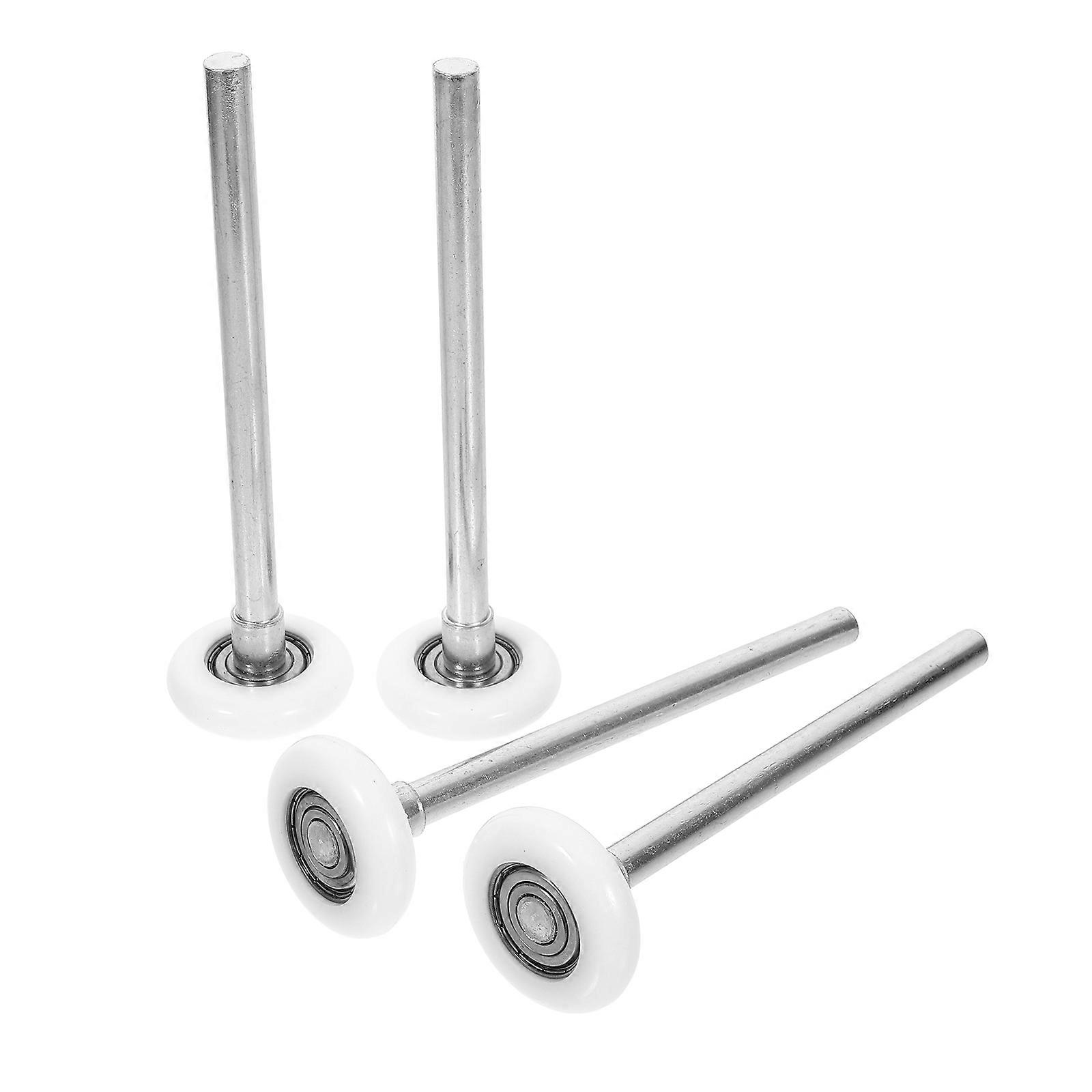 4pcs Garage Door Rollers with Durable Nylon Design and Precision Bearings for Smooth, Quiet Operation – Easy to Install, Compatible with Standard