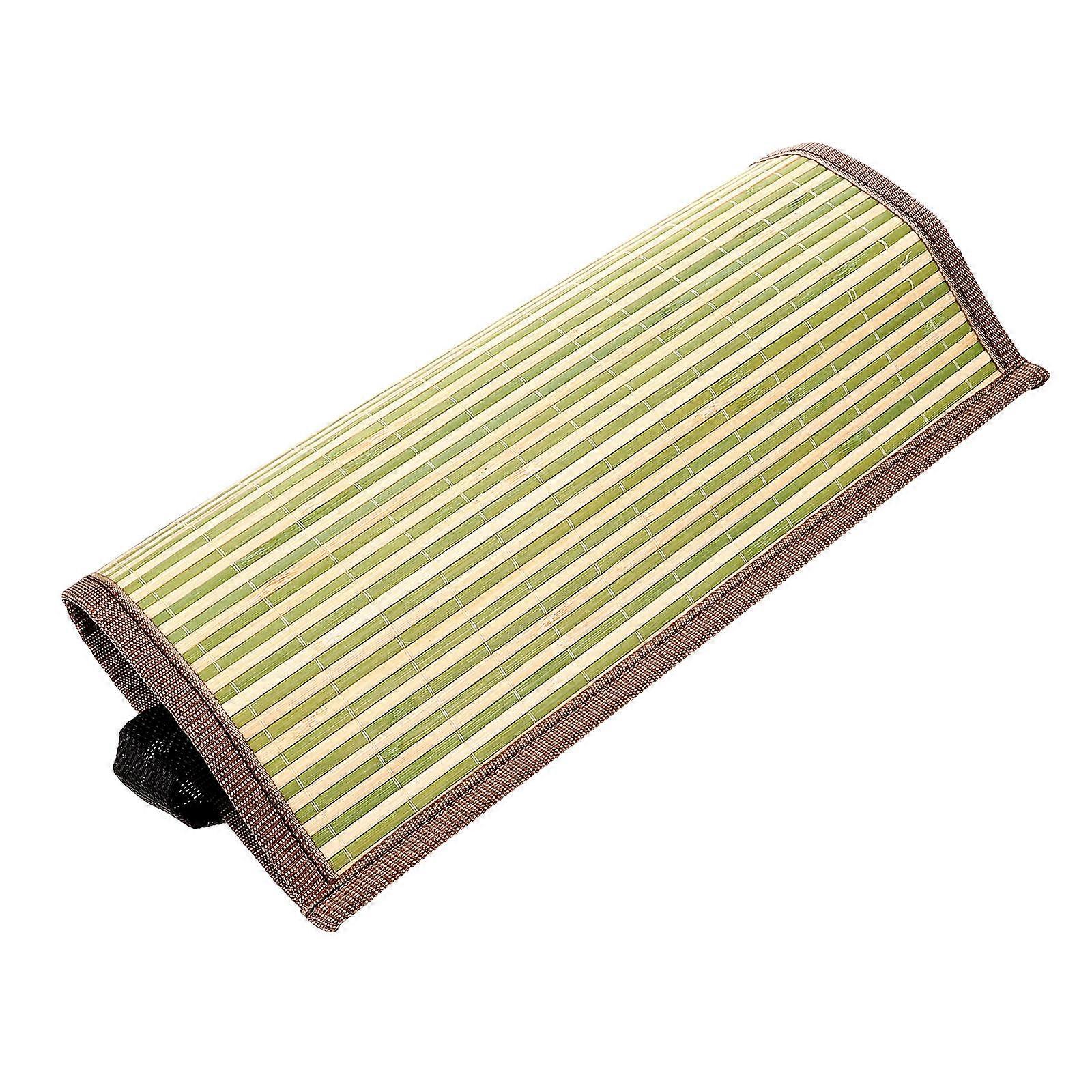 Chair Headrest Attachment Comfortable Deck Chair Headrest With Ergonomic Design Straw Material 1Set