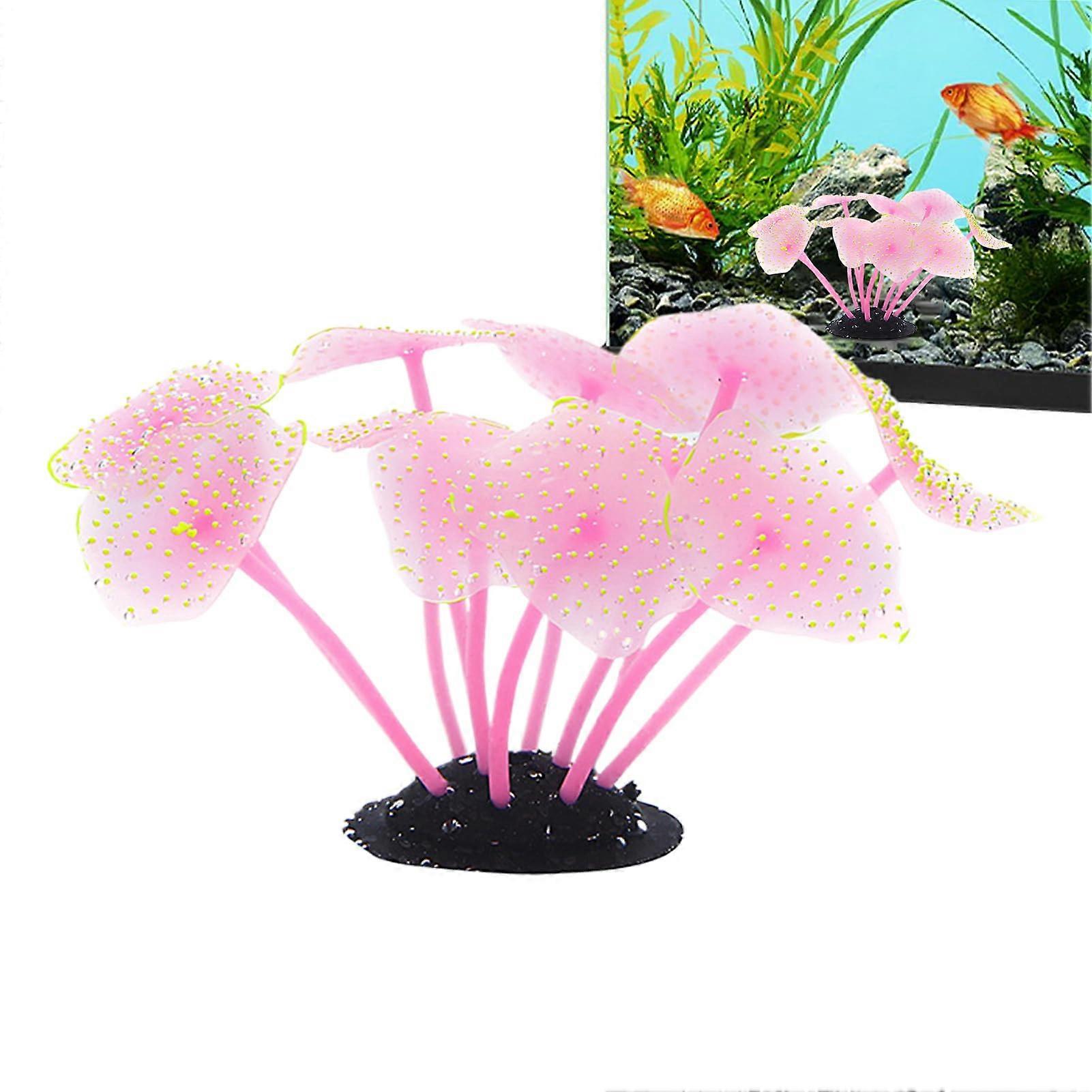 Aquarium Coral Accessories Silicone Protective Decoration, Reef Aquarium Function Detailed Watering Part, Add Marine Landscape Soft Insert Tank