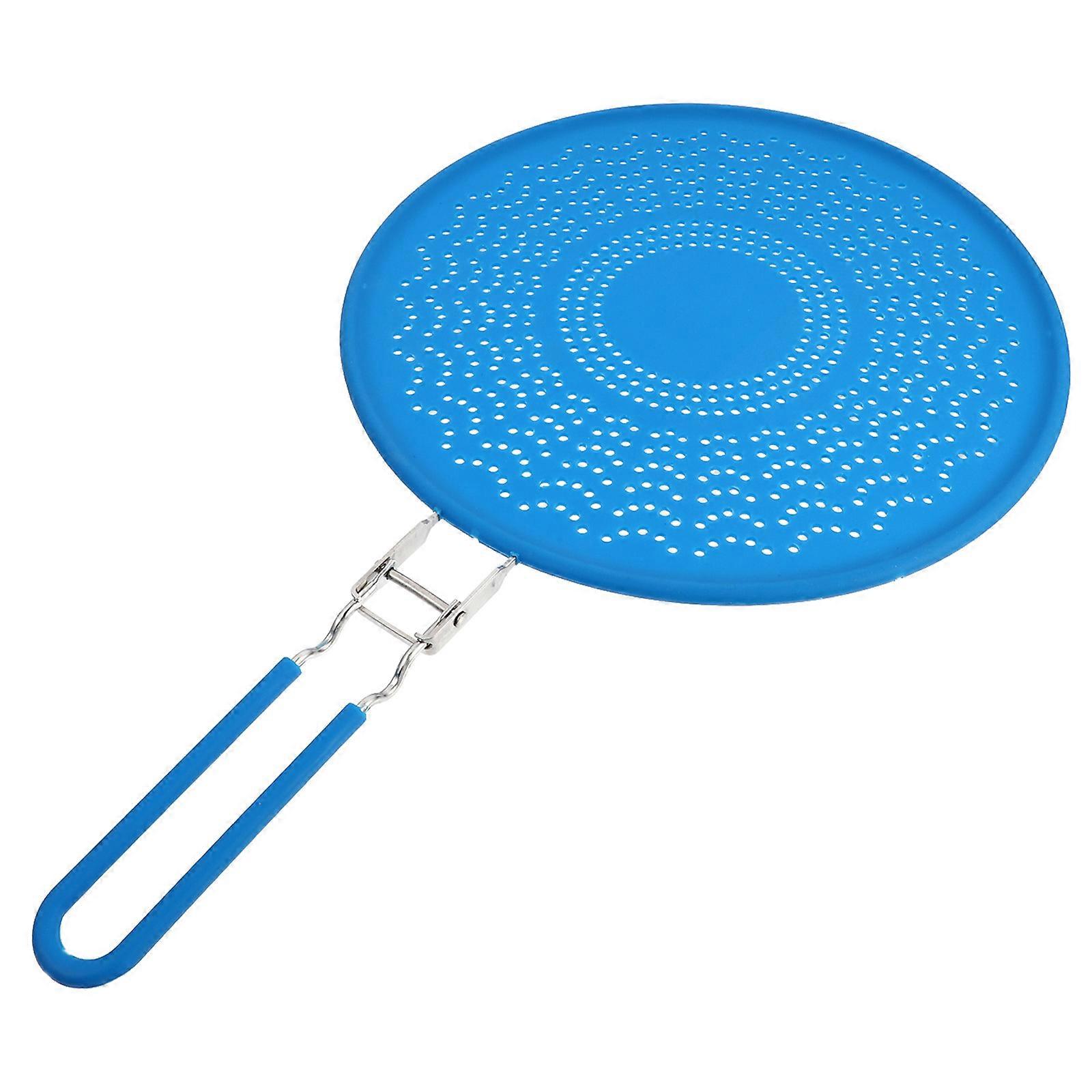 Silicone Oil Splatter Guard Kitchen Heat Insulation Oil-Splash Guard 1Pcs