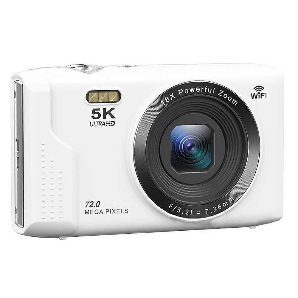 INF 5K High Resolution Compact Camera 7200W Pixel, 16x Zoom, LED Light