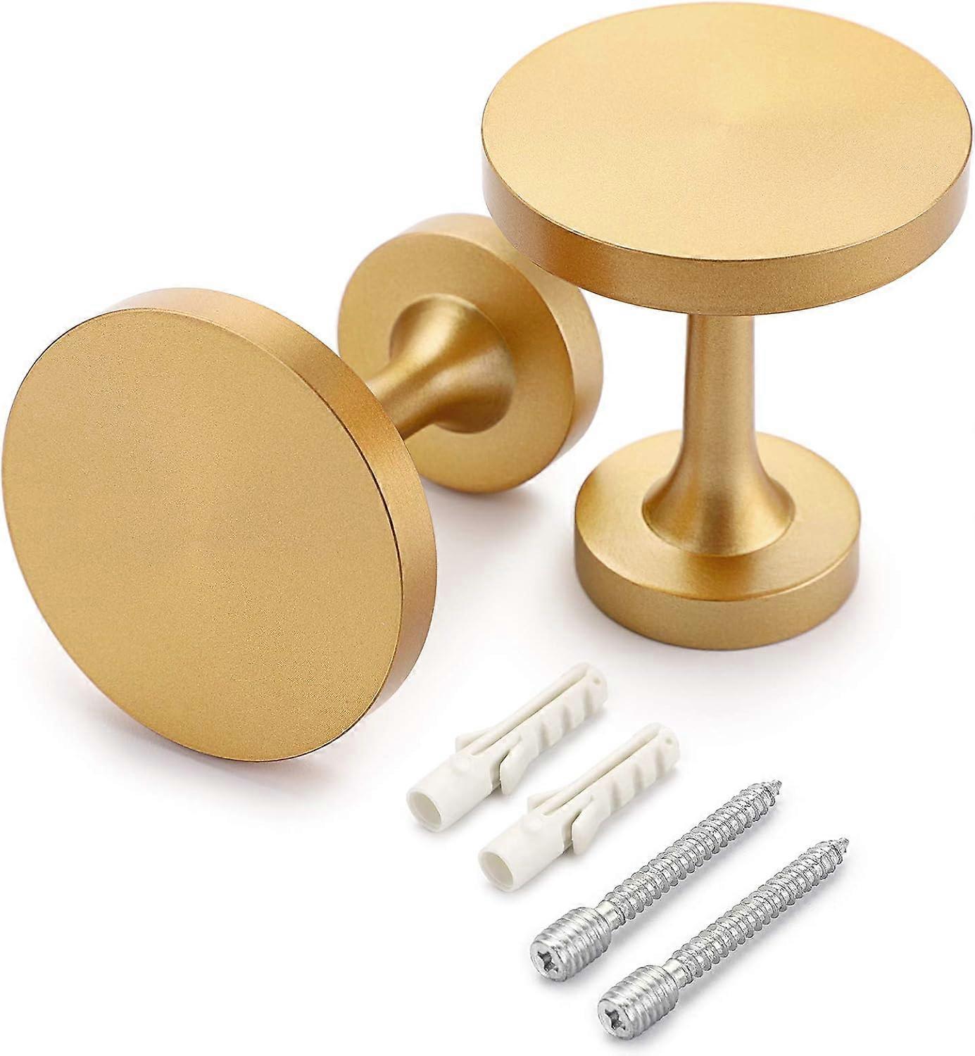 2 Pcs Decorative Curtain Holdbacks - Wall Mounted Drapery Tieback