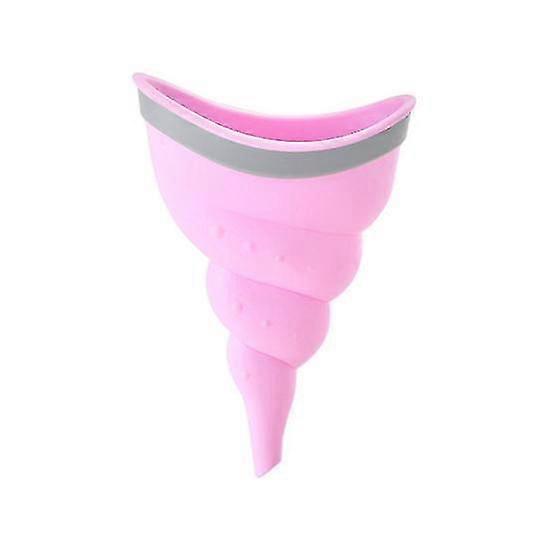 Women's Portable Silicone Self-Standing Urinal - Outdoor Emergency Device for Convenient Use While Traveling or Camping