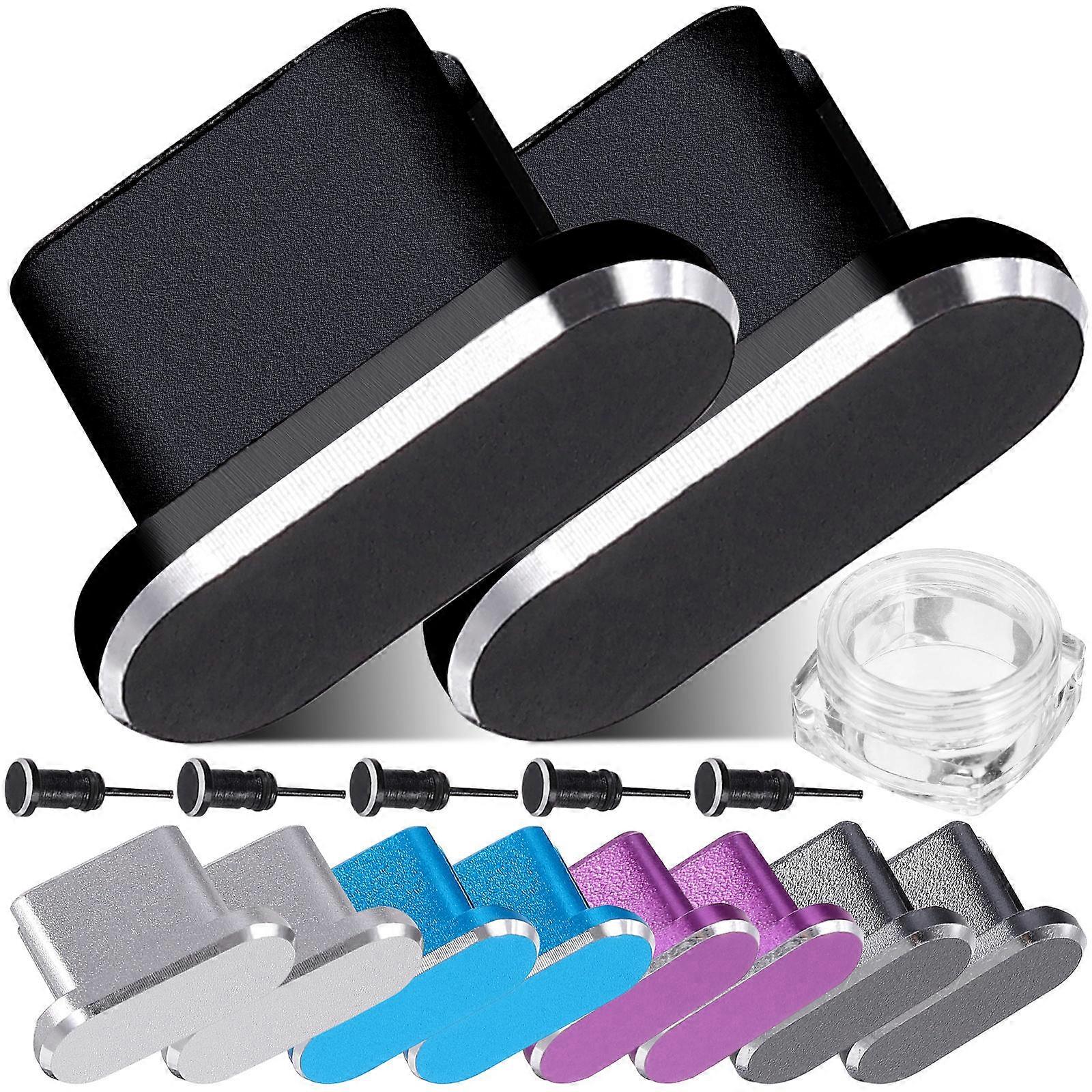 Type C Dust Plugs for Earphone Jack and Charging Port – Durable Protection Against Dust, Fluff, and Water Stains