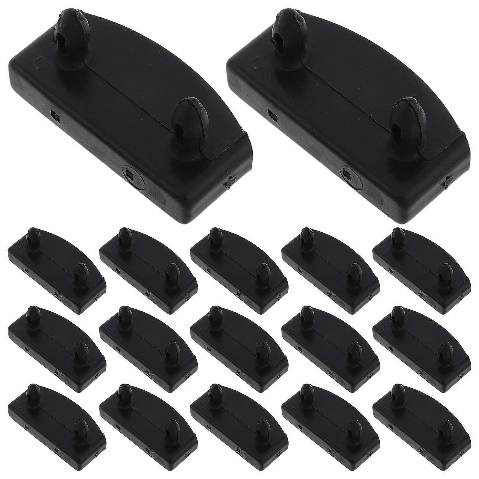 Plastic Bed End Caps Replacement Brackets For Bed Maintenance Adults Home Use 20Pcs