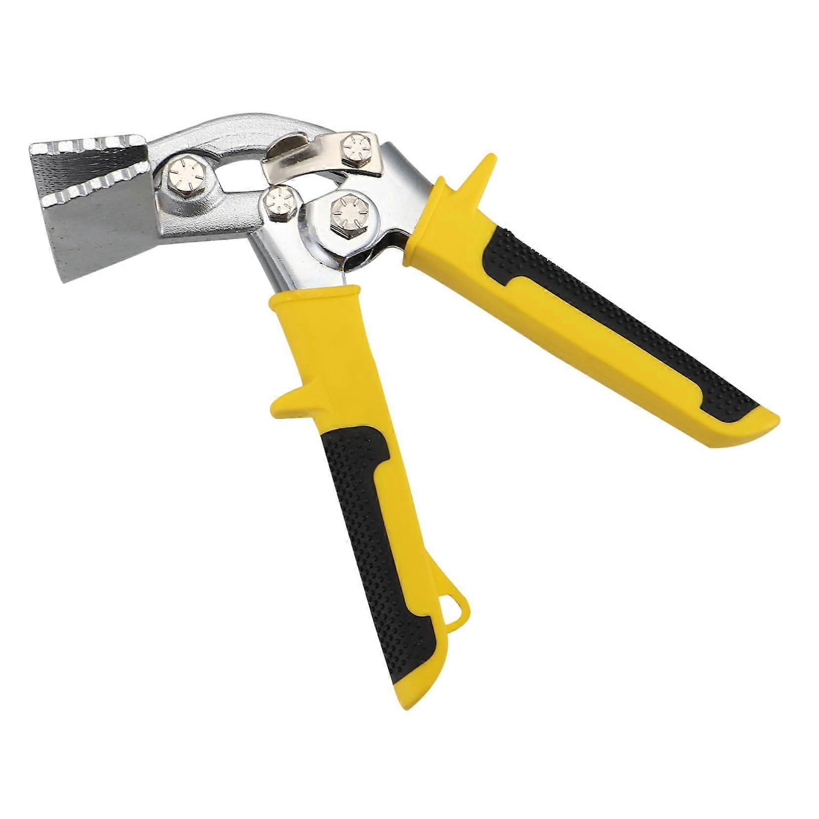 Folding Pliers Tools for Woodworking, Steel Crimping and Bending Hand Seamer, Compact Design for Precision Work