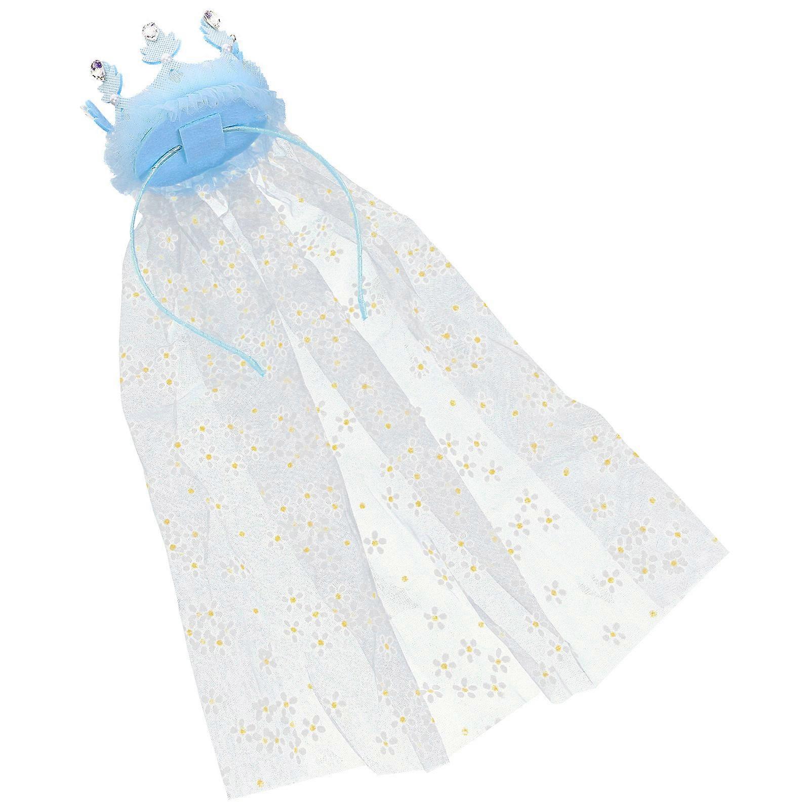 Multi Color Gauze Girl Headband for Birthday Parties and Decorations Comfortable Fit Size 02 Years