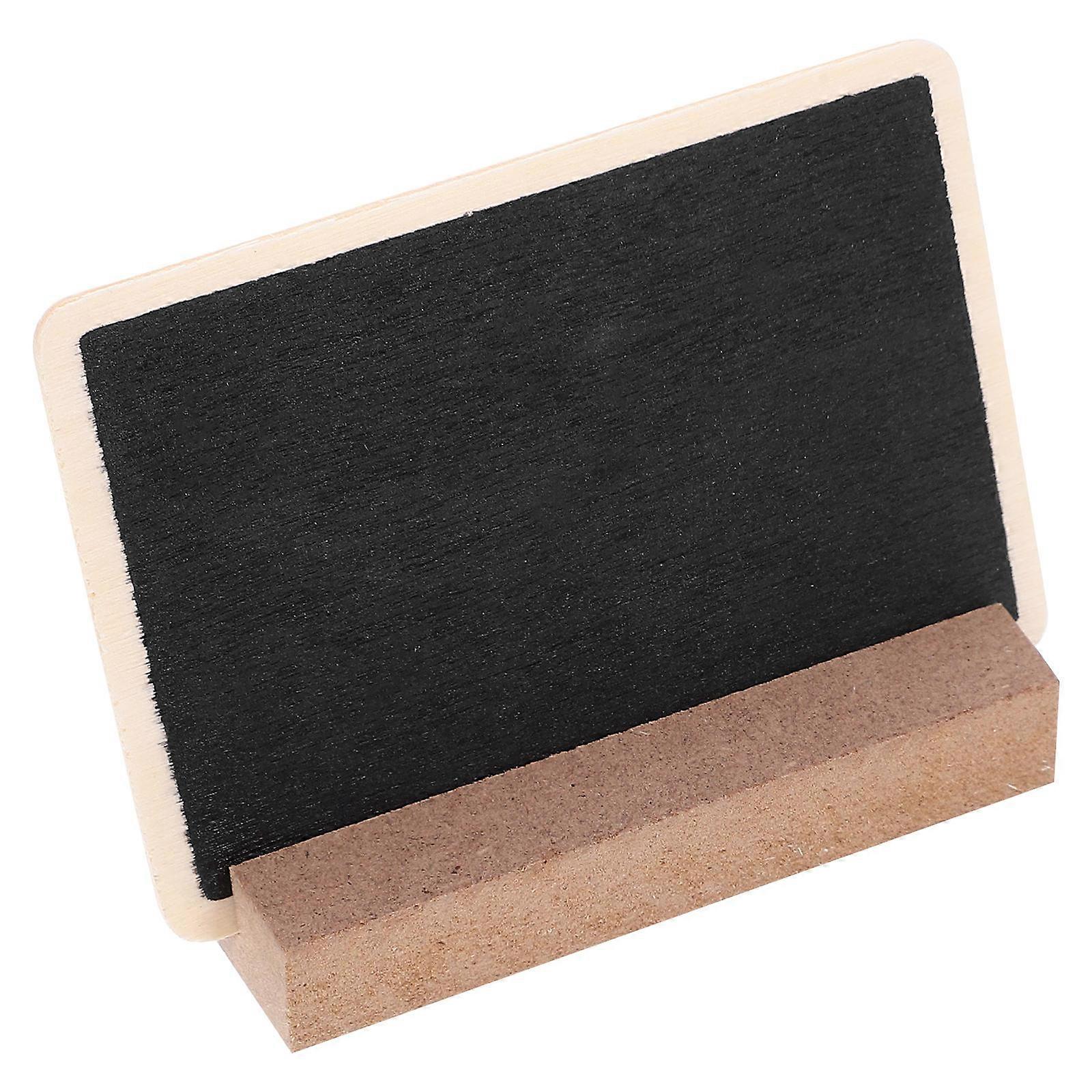 Wooden Mini Chalkboard Sign for Decoration Multi Color Small Tabletop Blackboard 10 Sets