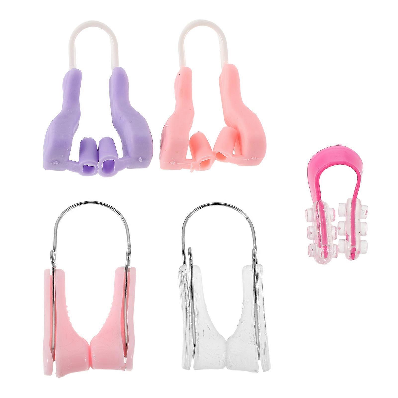 Invisible Silicone Nose Beauty Device 5pcs – Breathable Nose Bridge Heightener for Women, Comfortable Daily & Night Use Contour Tool
