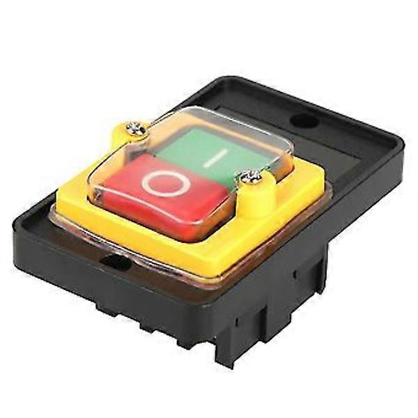 1 pc KA0-5 380V 10A Black 2-Position Power Switch Push Button