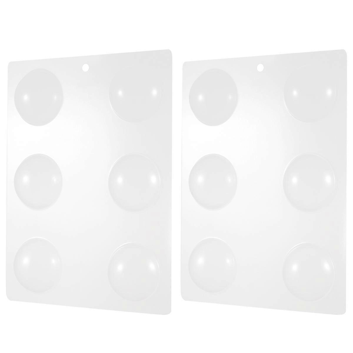 Sugar Flower Drying Mold with Fondant Shaping Tray Ideal for Baking Use Transparent Plastic 2pcs