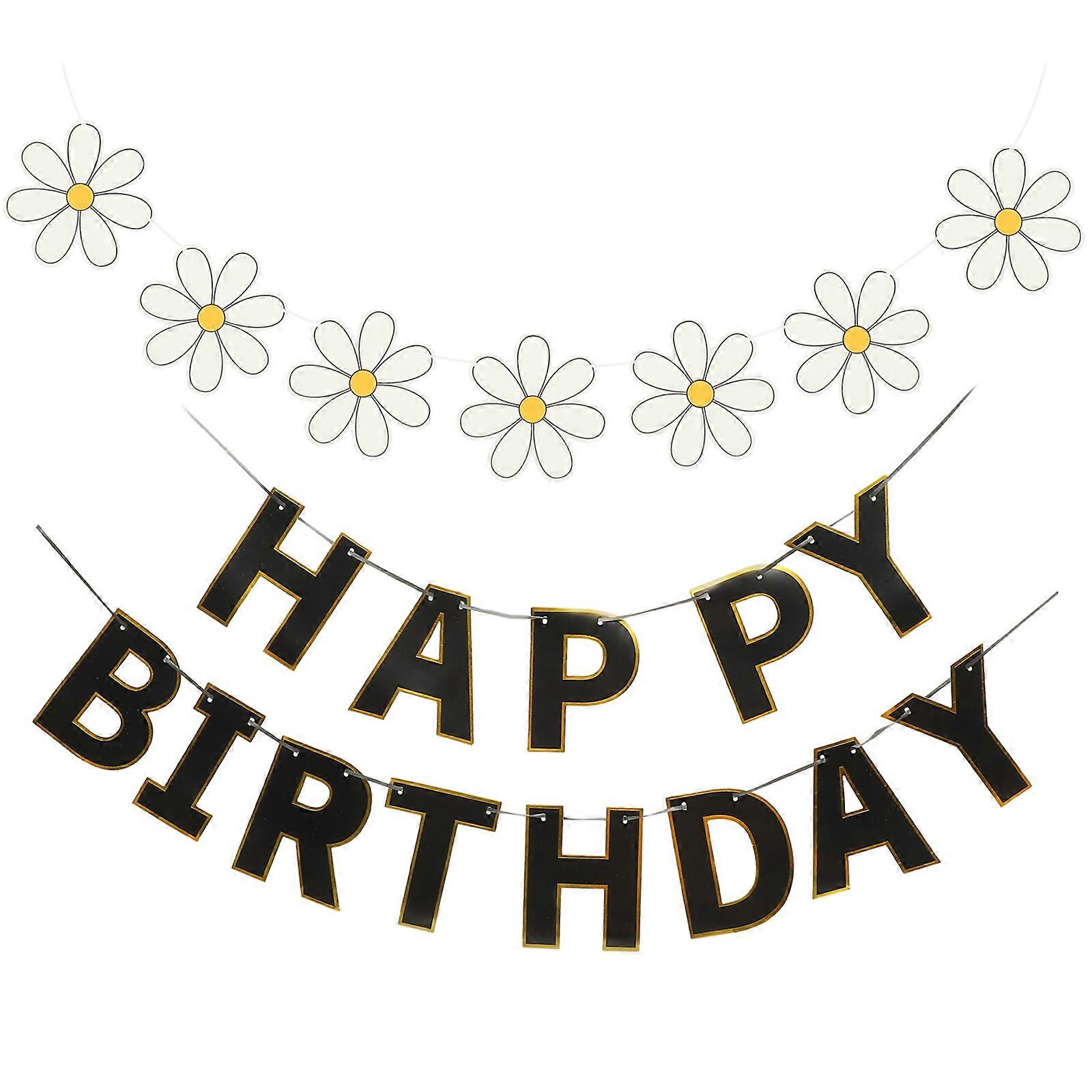 パーティーの好意のための誕生日パーティーのホオジロの装飾14.5X14.5CMの細かい技量2セット