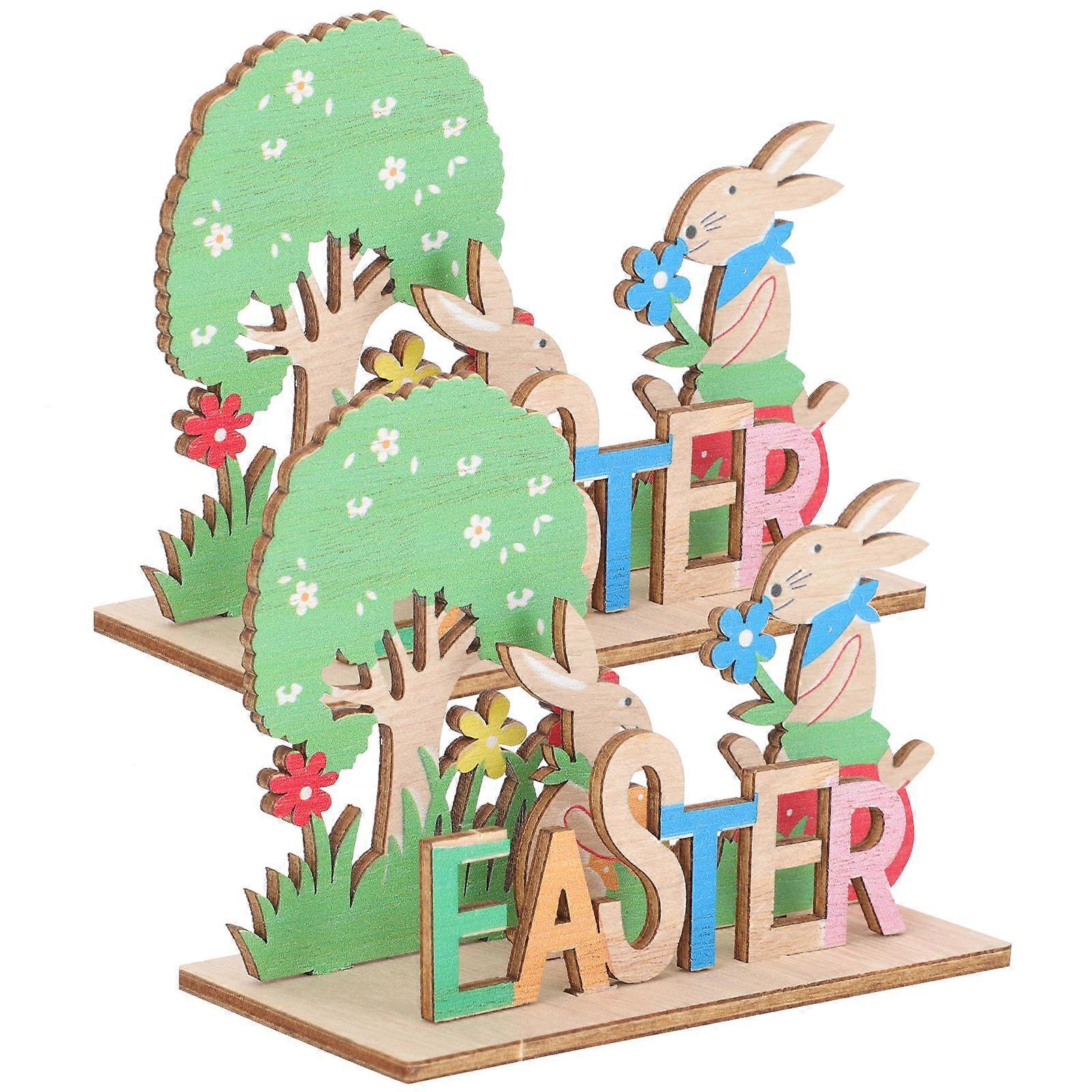 Table Decorations For Dining Room 2Pcs Spring Theme Centerpiece Suitable For Colleagues Multi Colored Gift