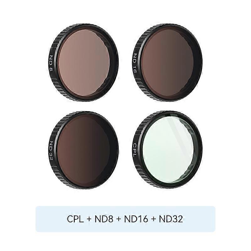 INF Sports Camera Filter Kit ND8+16+32+CPL Compatible withJI Action 5 Pro/4/3