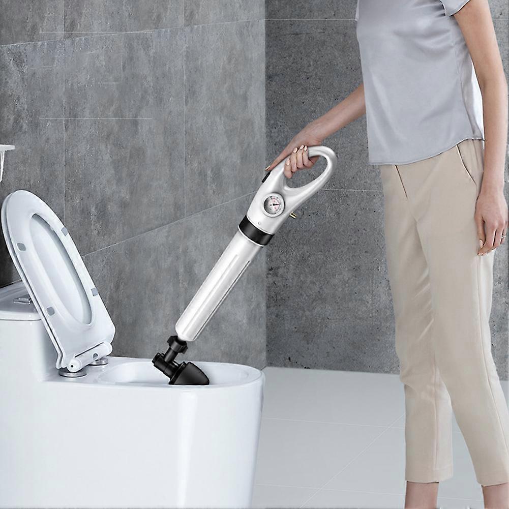 Handheld Clogged Remover Tools Dredging Tools Drain Unclog Handheld Pneumatic Clogged Remover for Bathroom Kitchen Accessories