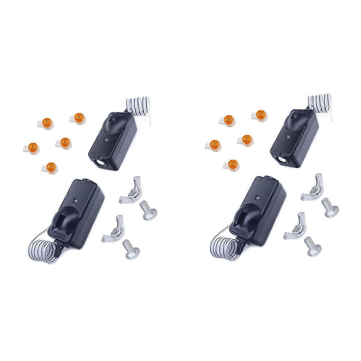 4x Garage Door Sensor Replacement Safety Sensor Beam Eyes for 41A5034 Opener Parts