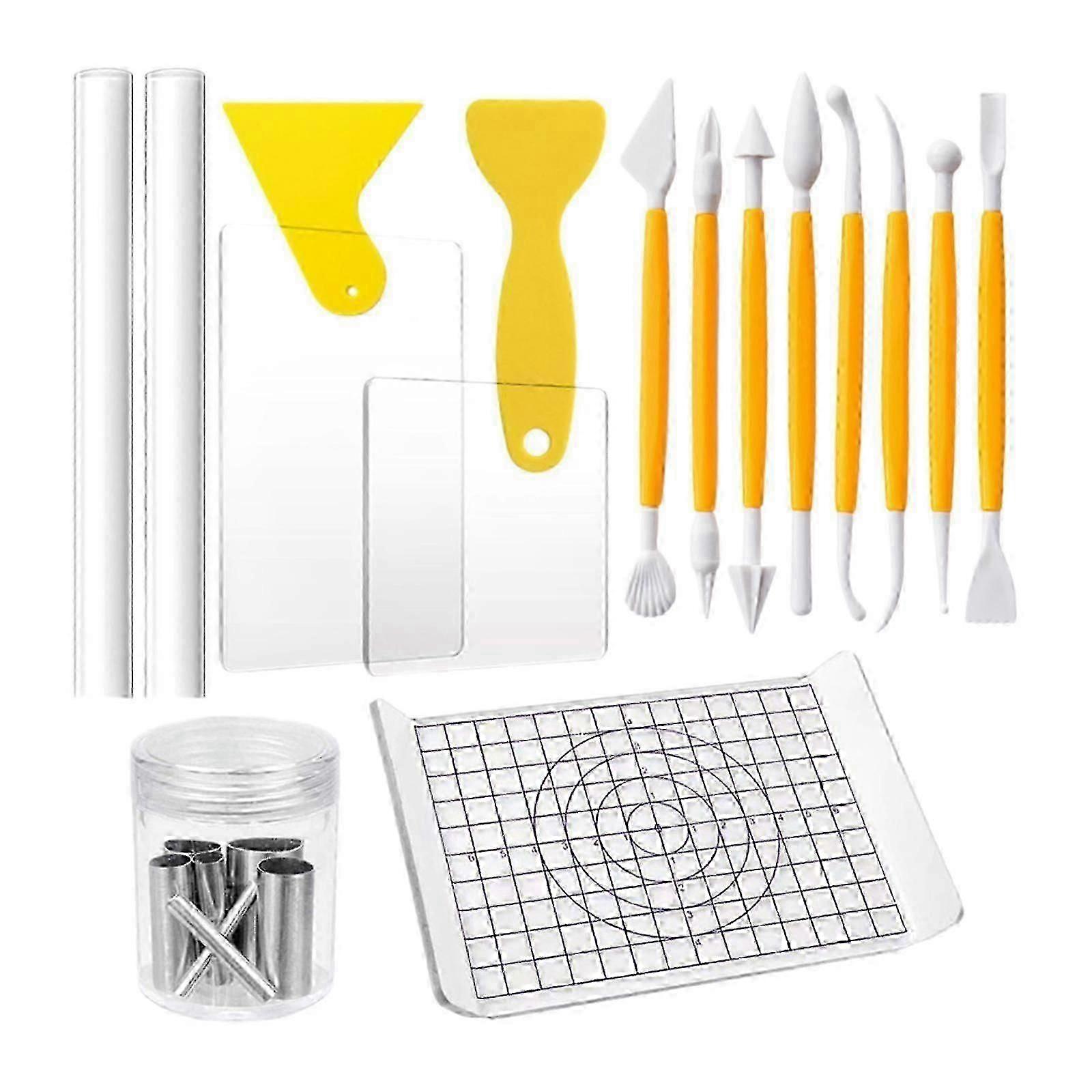 22Pcs Clay Sculpting Tools Modeling Clay Tools for Shaping Carving Ceramic