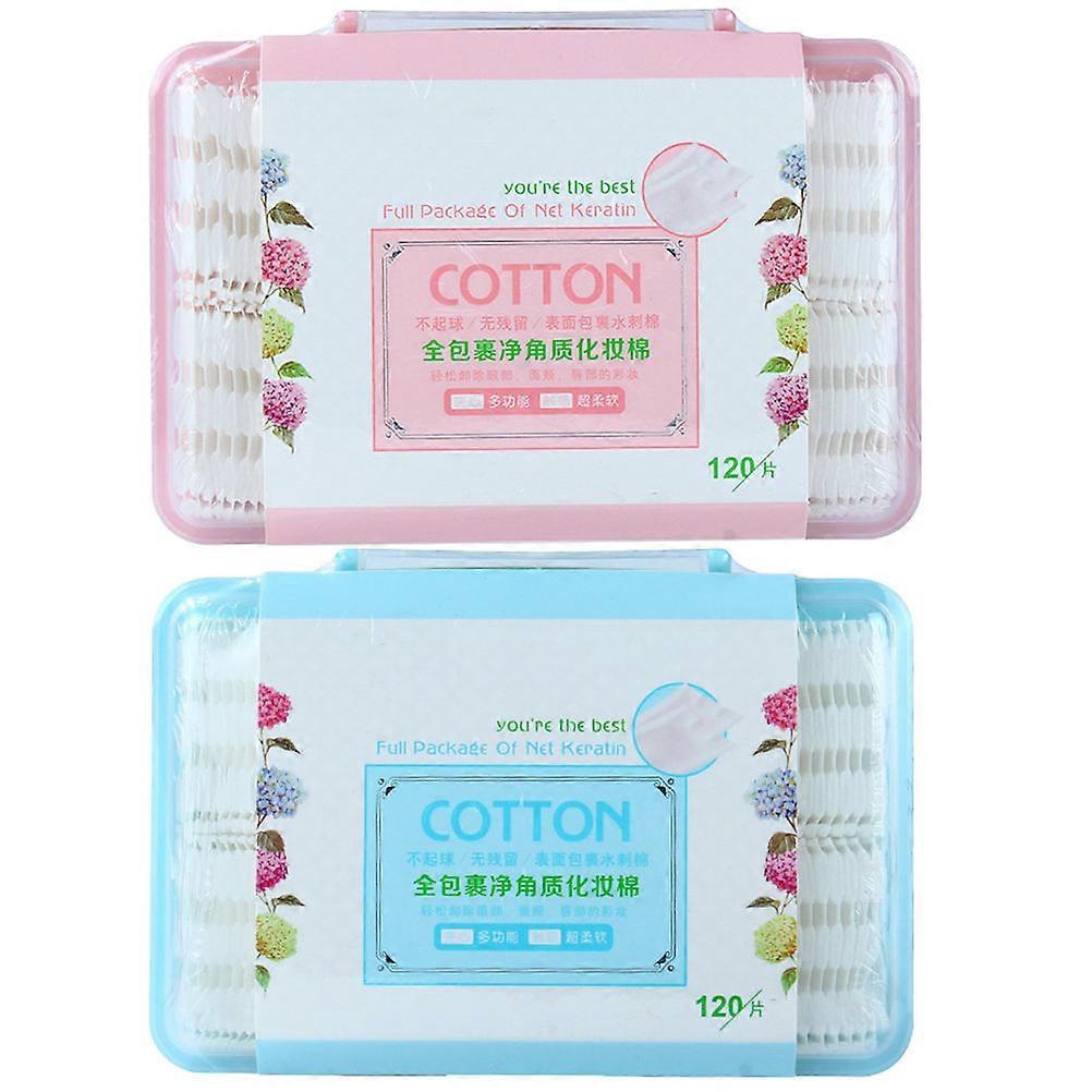 Arcpamut párnák, vízelnyelő, hordozható sminklemosó párna, 2 db-os csomag