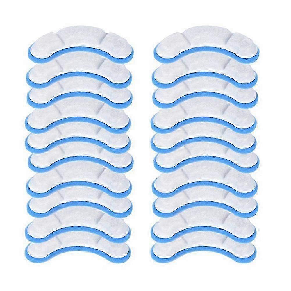 Replacement Filters for 20PCS Pet Water Fountains Compatible with WF050 and WF060 Activated Carbon