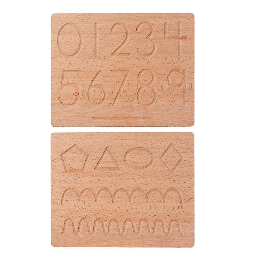 Beige Plastic Puzzle Drawing Board for Kids Playing 1 Set Practical Educational Toy