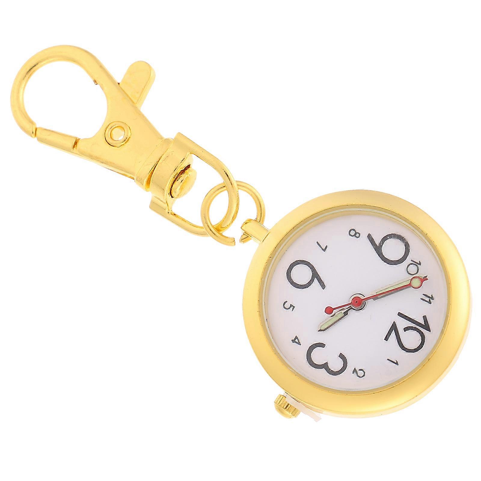 Portable Pocket Watch for Nurses with Keychain 1 Piece