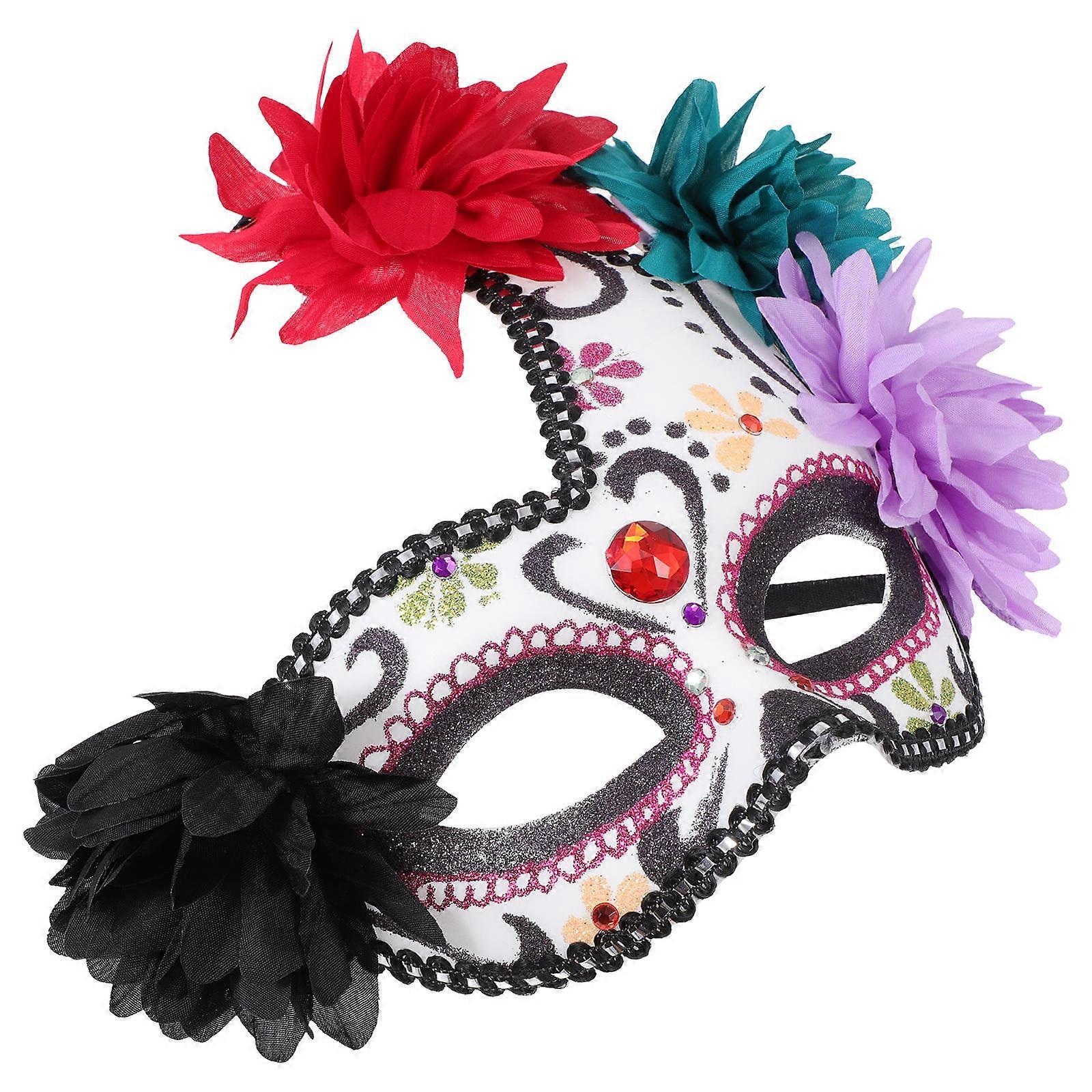 Creative Ghost Mask for Halloween Cosplay Unique Face Mask for Party, Festival & Family Costume Decorations