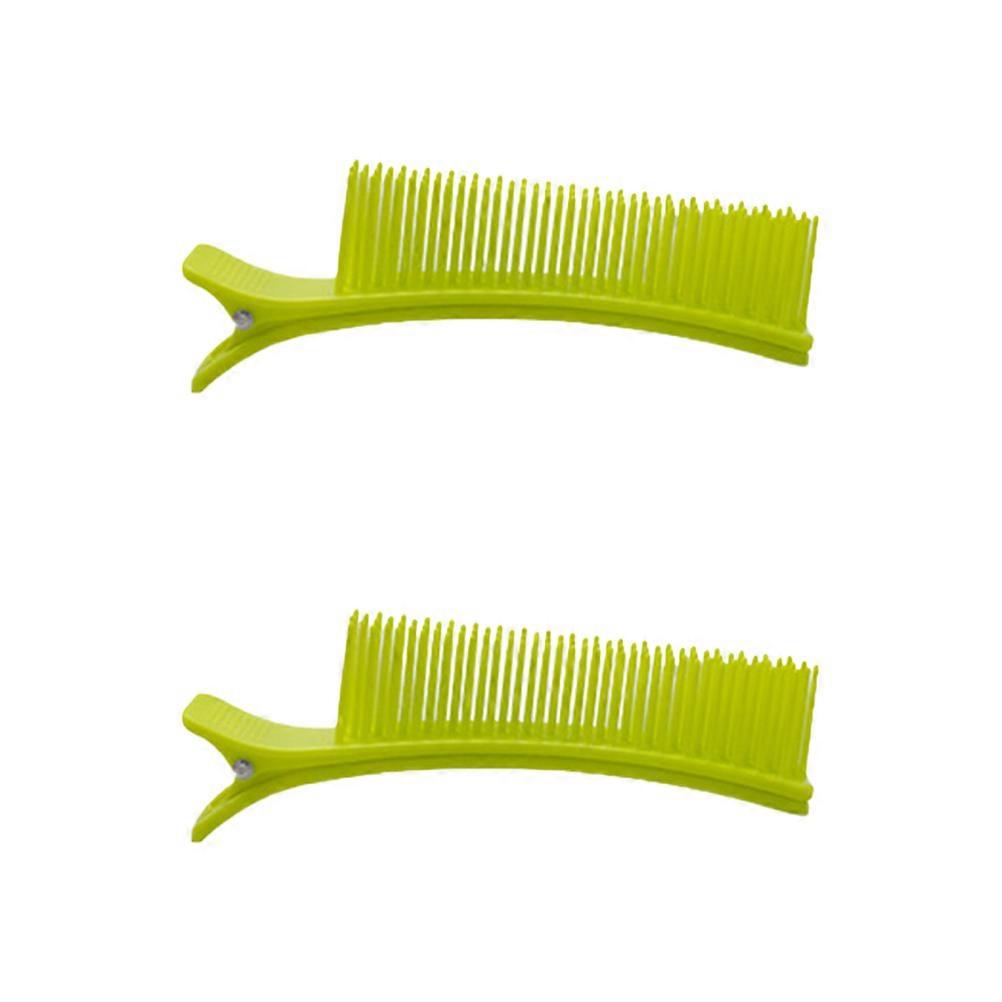 Small Green Multi Function Hairdressing Clips – Durable Sectioning Clips for Salon, Styling, Cutting & Dyeing – Ideal for Home & Travel Use