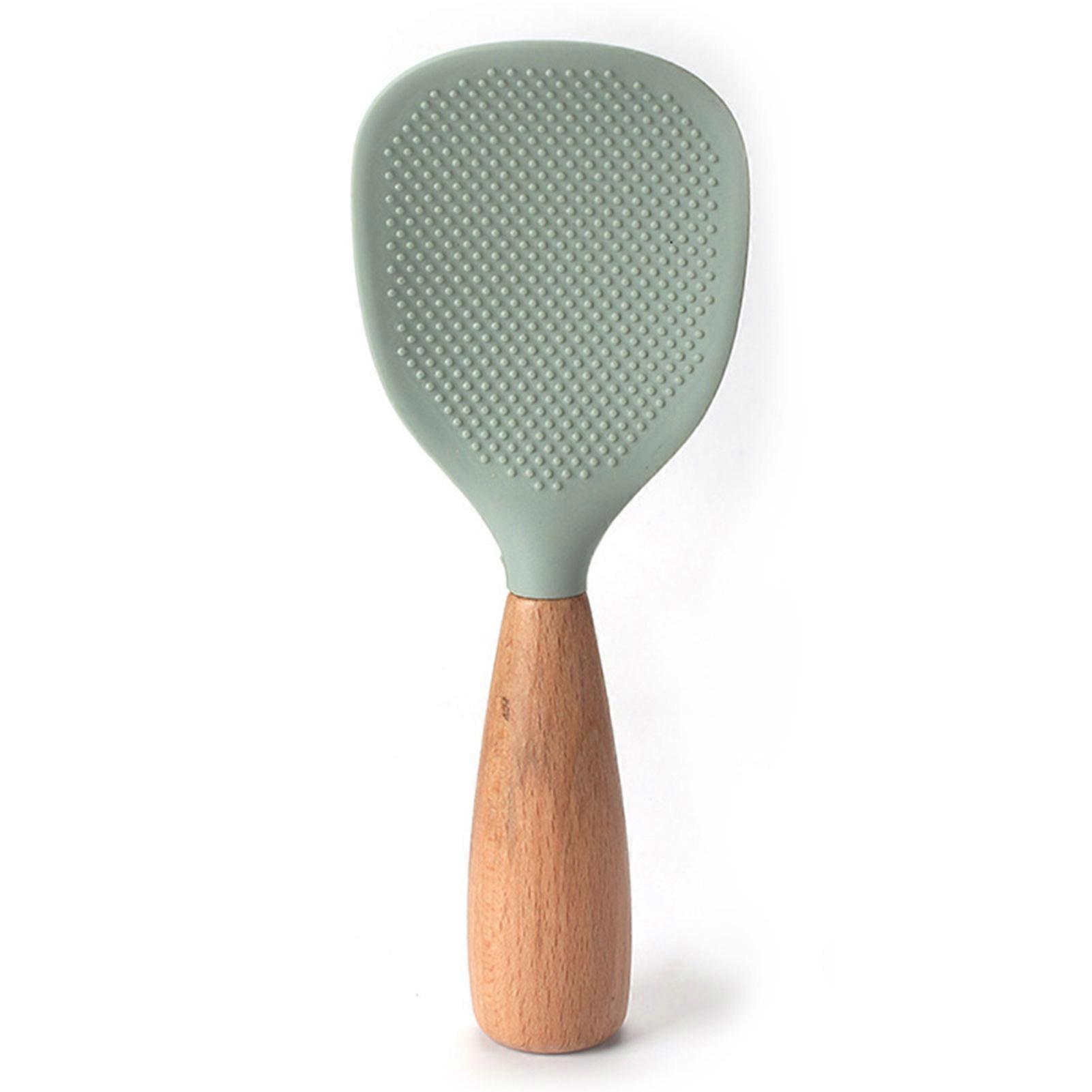 Vertical Face Rice Spoon Practical Rice Spoon with Hole for Kitchen