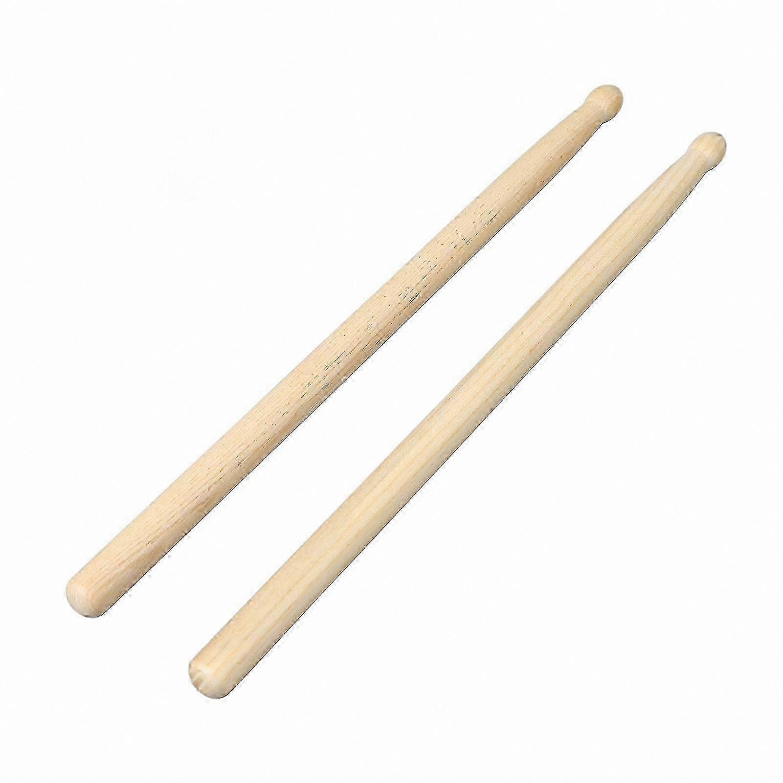 Wooden Drum Mallets Pair, Instrument Accessory for Drum Playing Replacement
