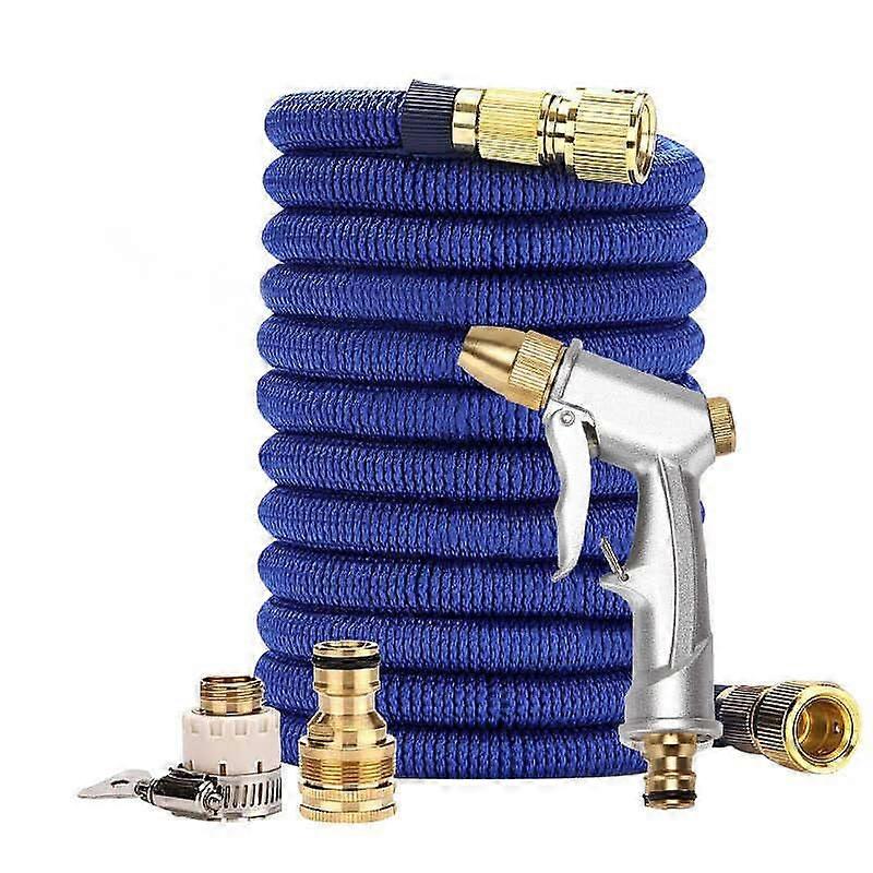 Expandable Garden Hose 90-200 m Lightweight Flexible Water Hose With Brass Fittings For Easy Watering And Outdoor Use